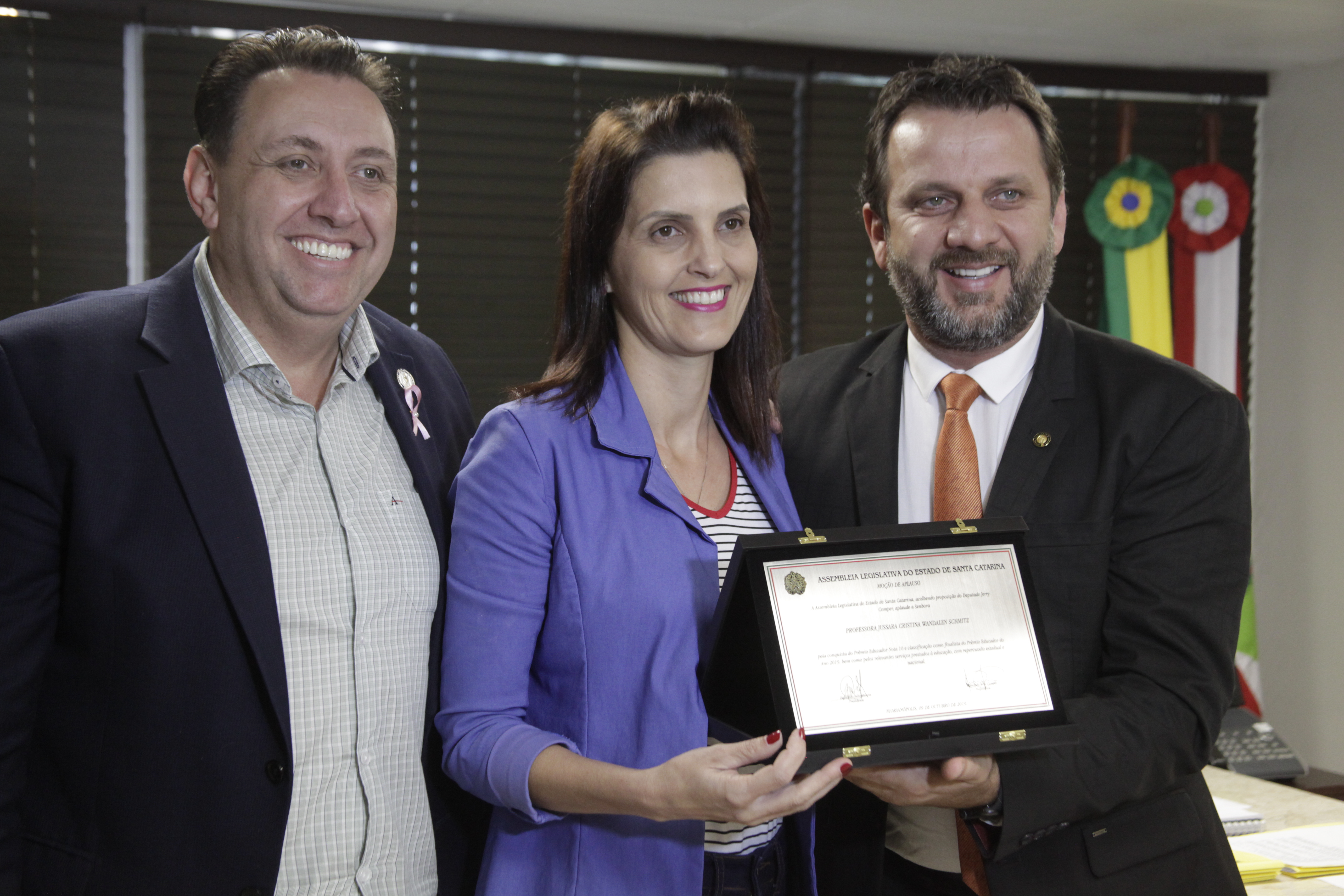 moção Professora de Gaspar