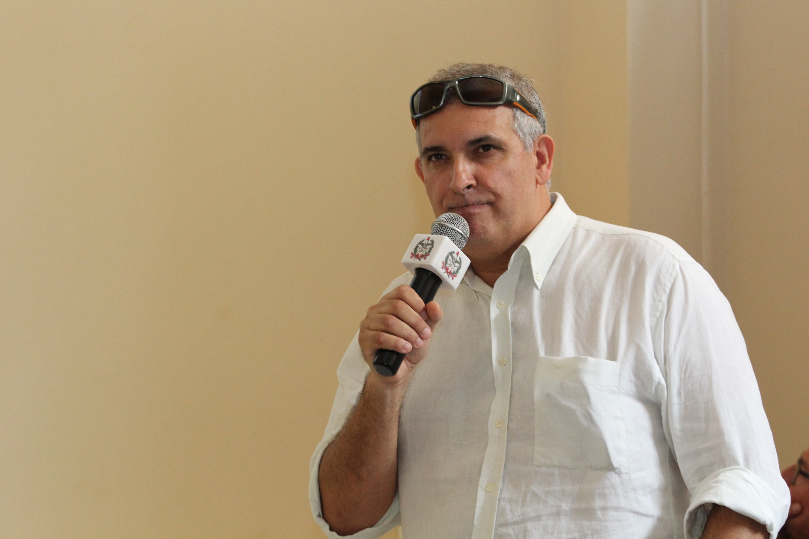 Seminário Sociedade e Meio Ambiente - Professor Marcos Aurélio Espindola, palestrante