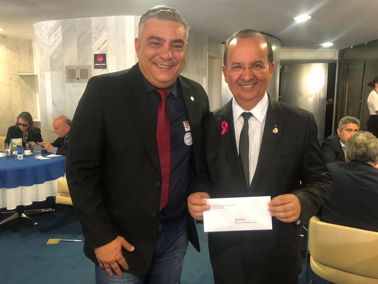 Sgt. Lima pede a senadores que votem o Estatuto da Segurança Privada