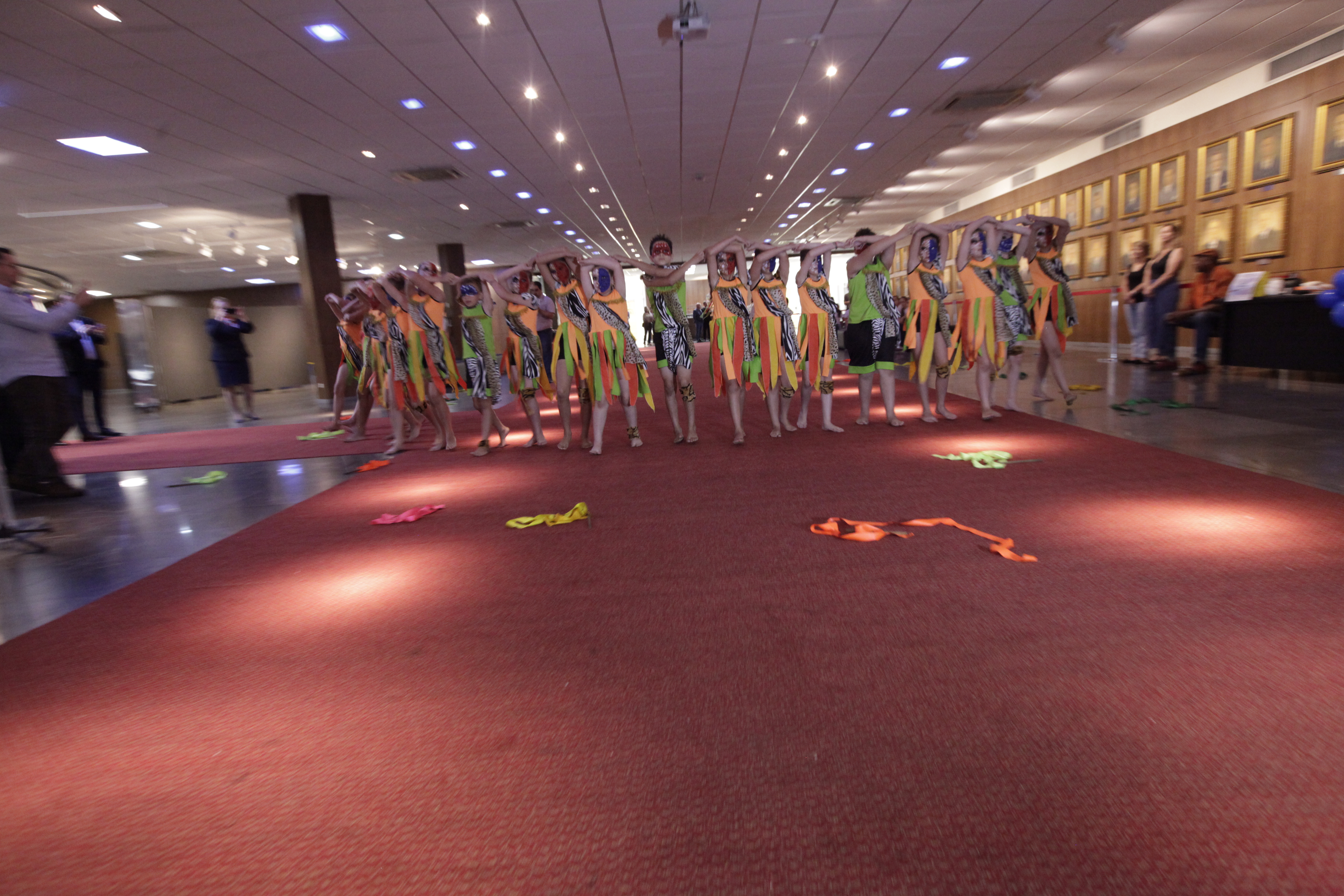 Apresentação Artística Dança Africana do Município de Lontras