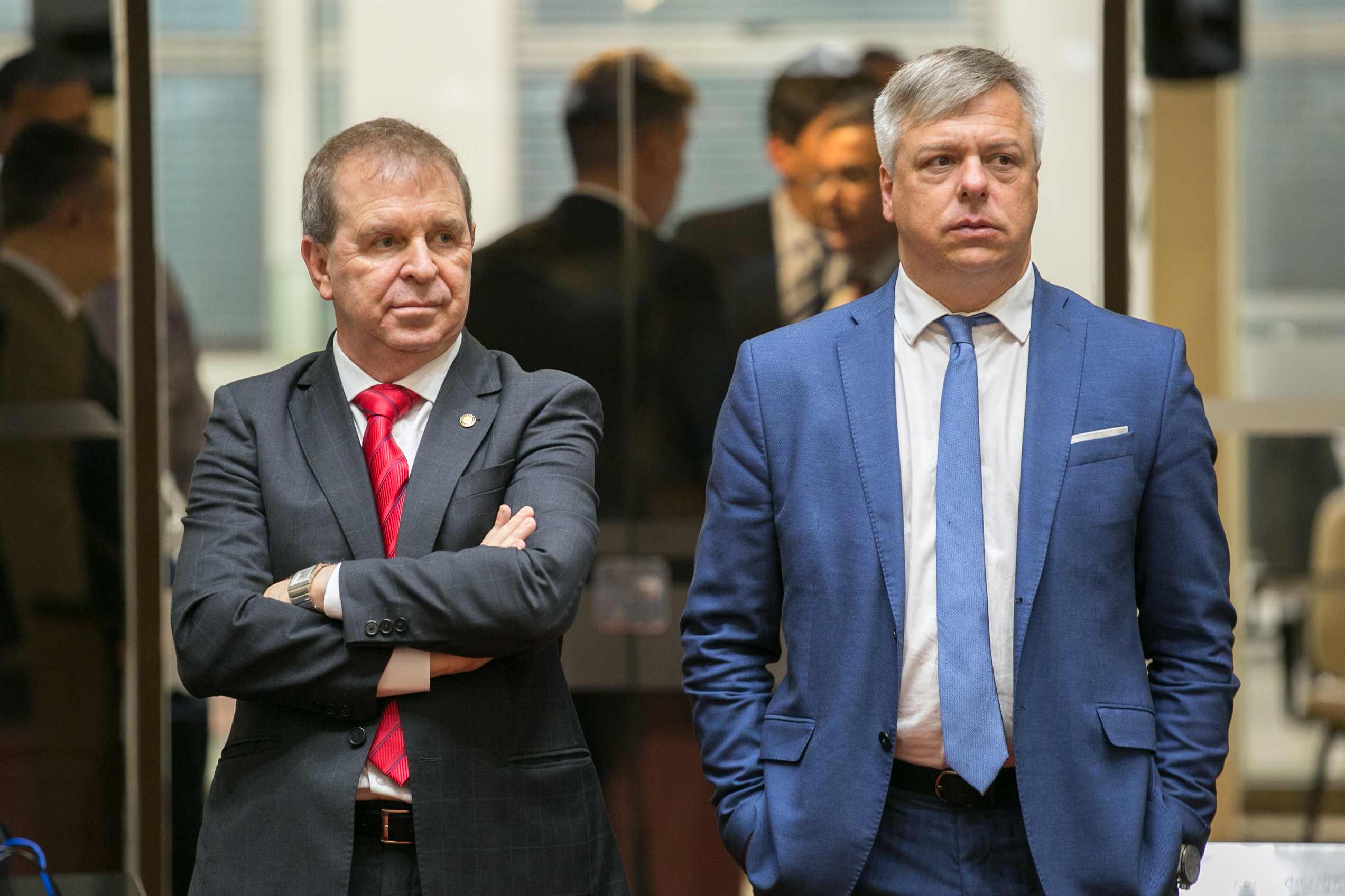 Deputado Maurício Eskudlark (PR) e Deputado Fabiano da Luz (PT)