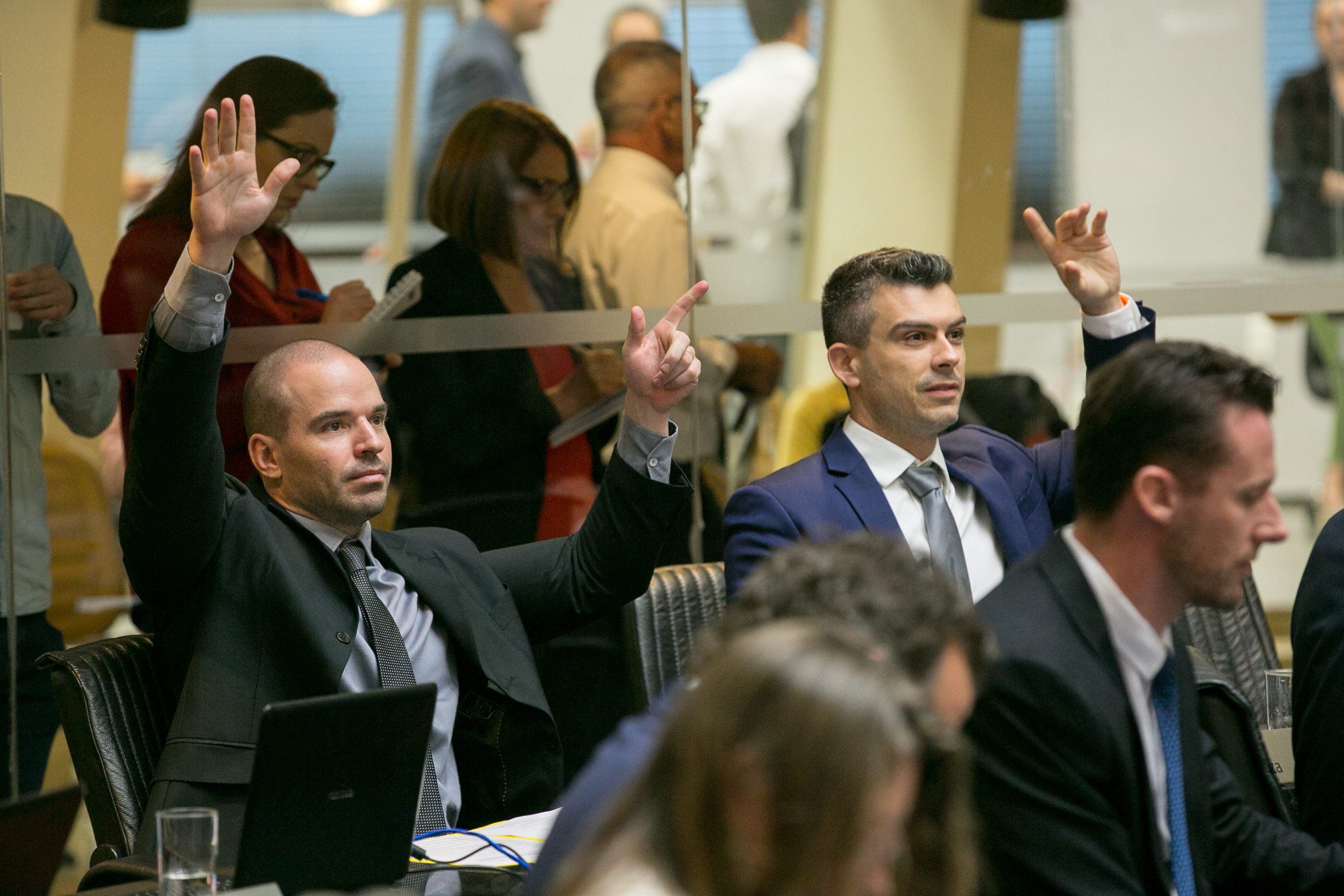 Deputado Jessé Lopes (PSL) e 
Deputado Bruno Souza (NOVO)