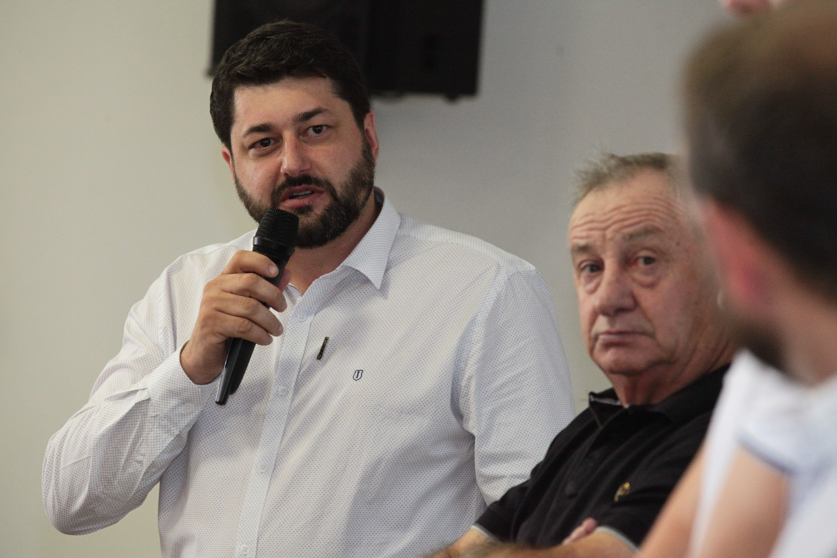 Dionísio Cerqueira - Palestras do Lixo Orgânico Zero no Oeste de SC - Reitor eleito da Udesc Marcos Baretta