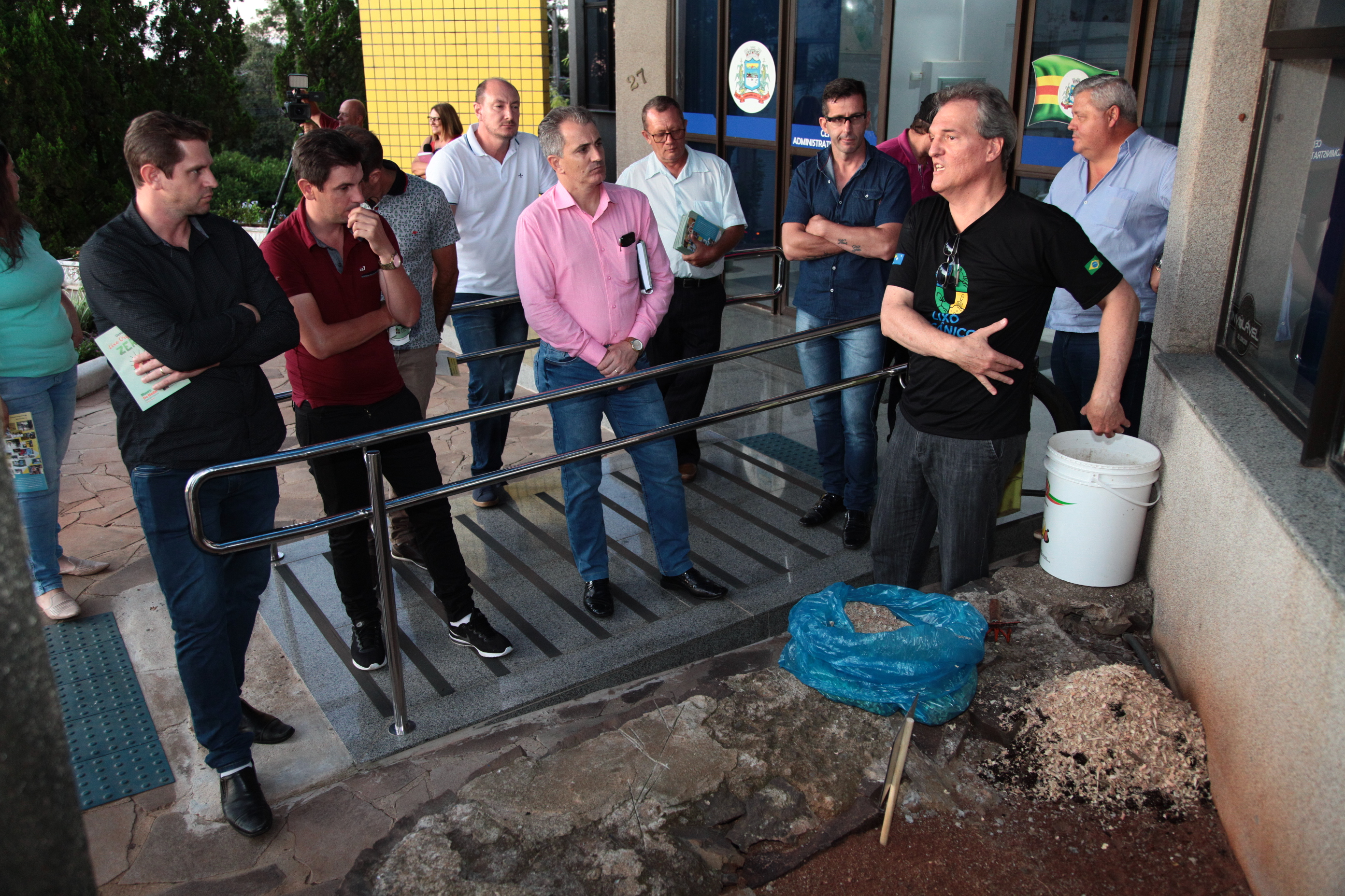 Cordilheira Alta - Palestras do Lixo Orgânico Zero no Oeste de SC