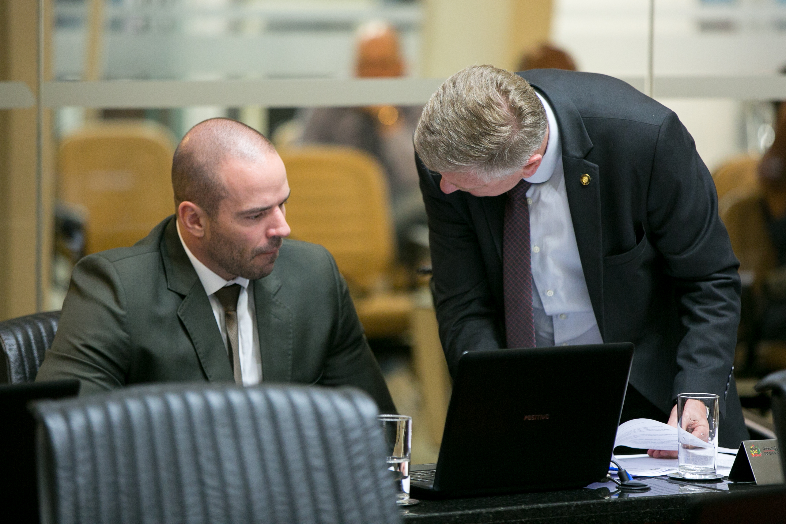 Deputado Jessé Lopes (PSL) e Deputado Milton Hobus (PSD)