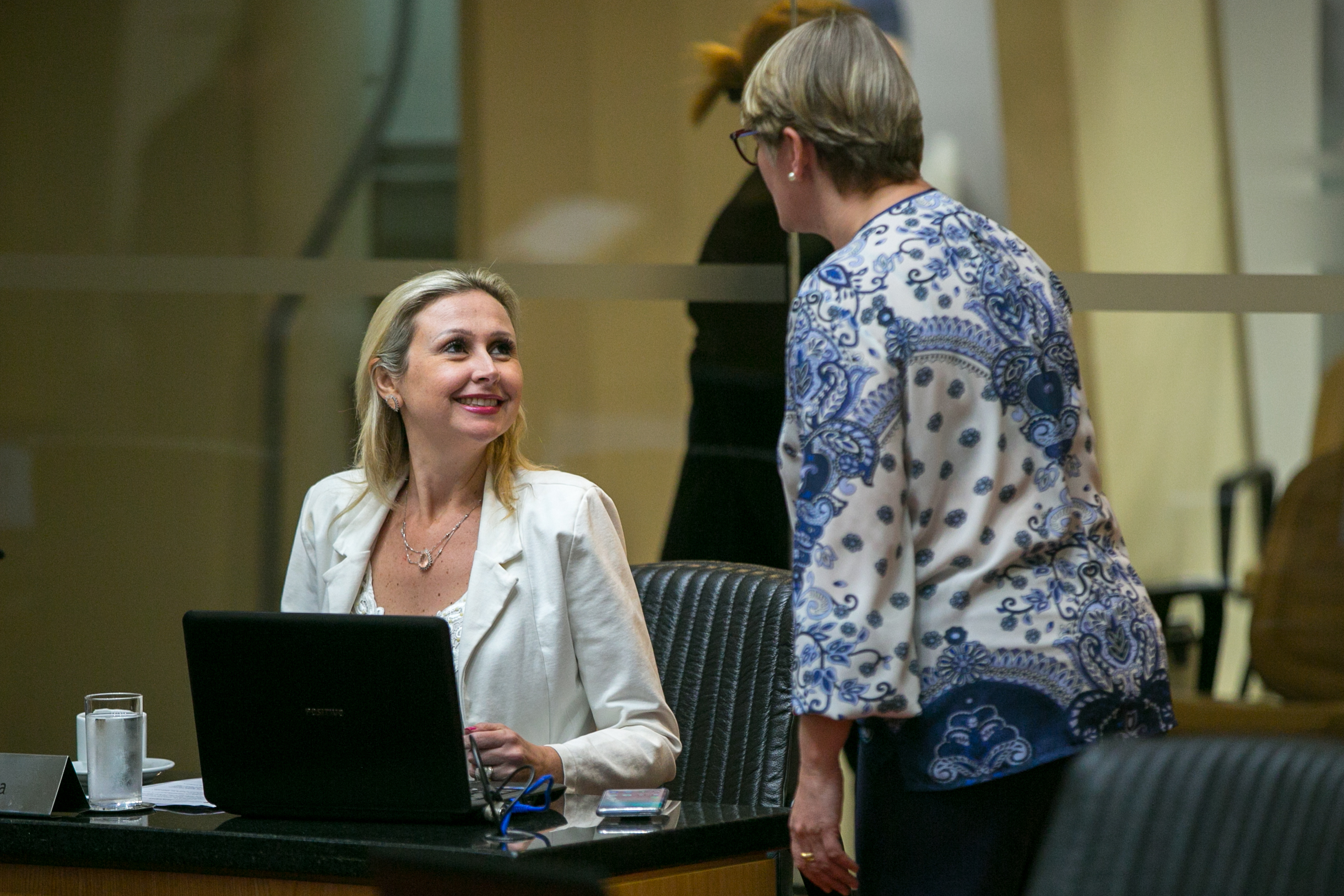 Deputada Anna Carolina (PSDB) e Deputada Luciane Carminatti (PT)