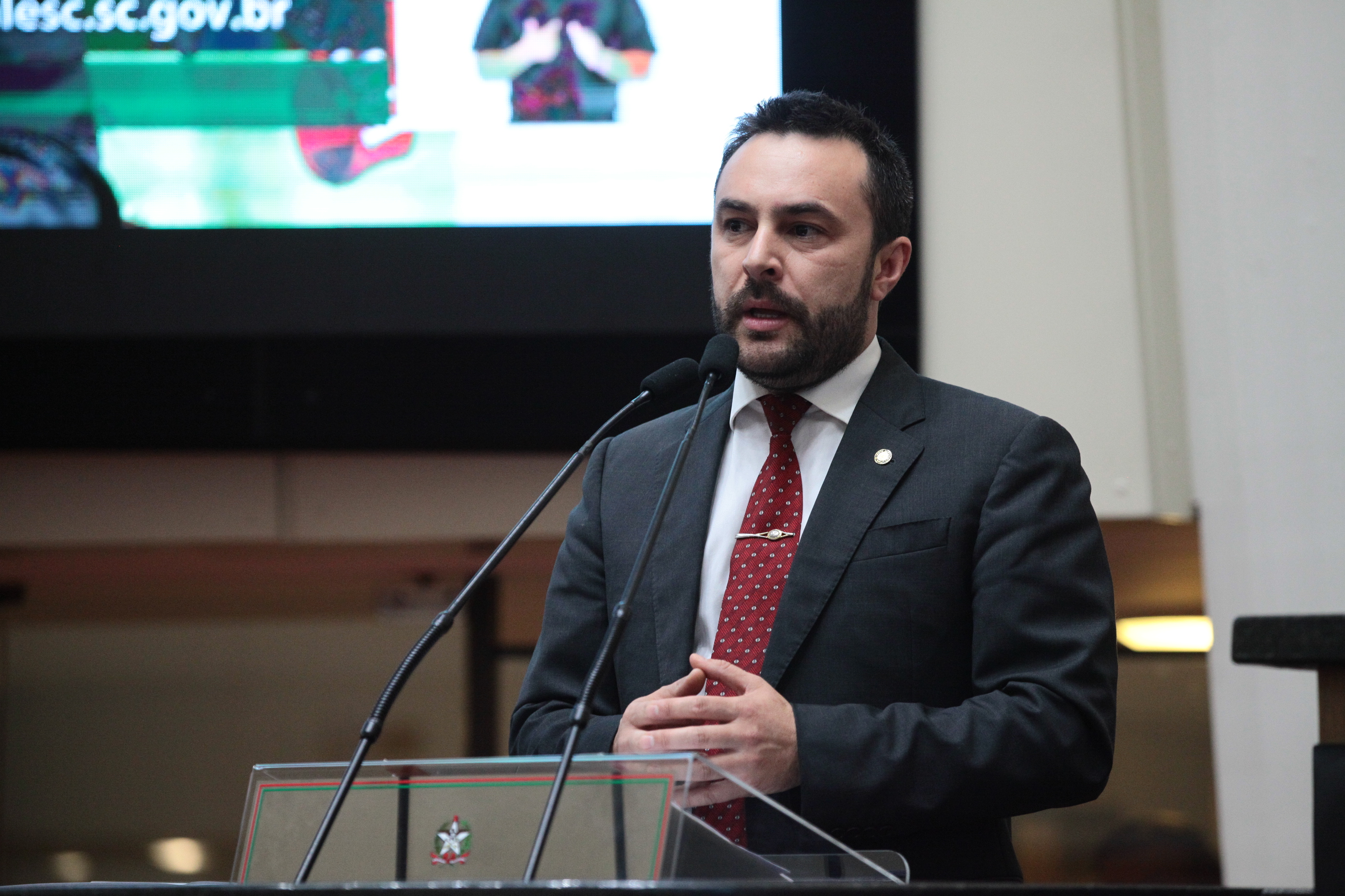 Sessão Plenária em 12/02/2020 - Deputado Marcius Machado (PR)