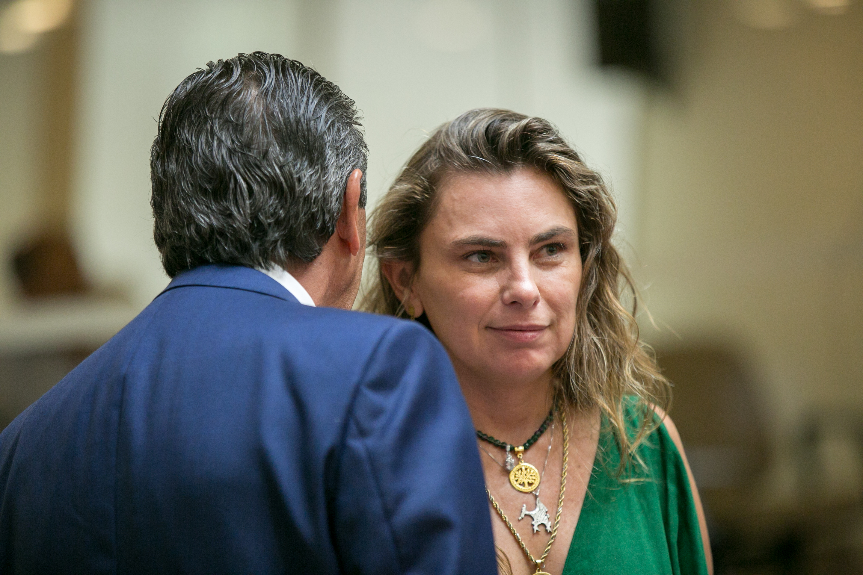 Deputado Julio Garcia (PSD) e Deputada Paulinha (PDT)