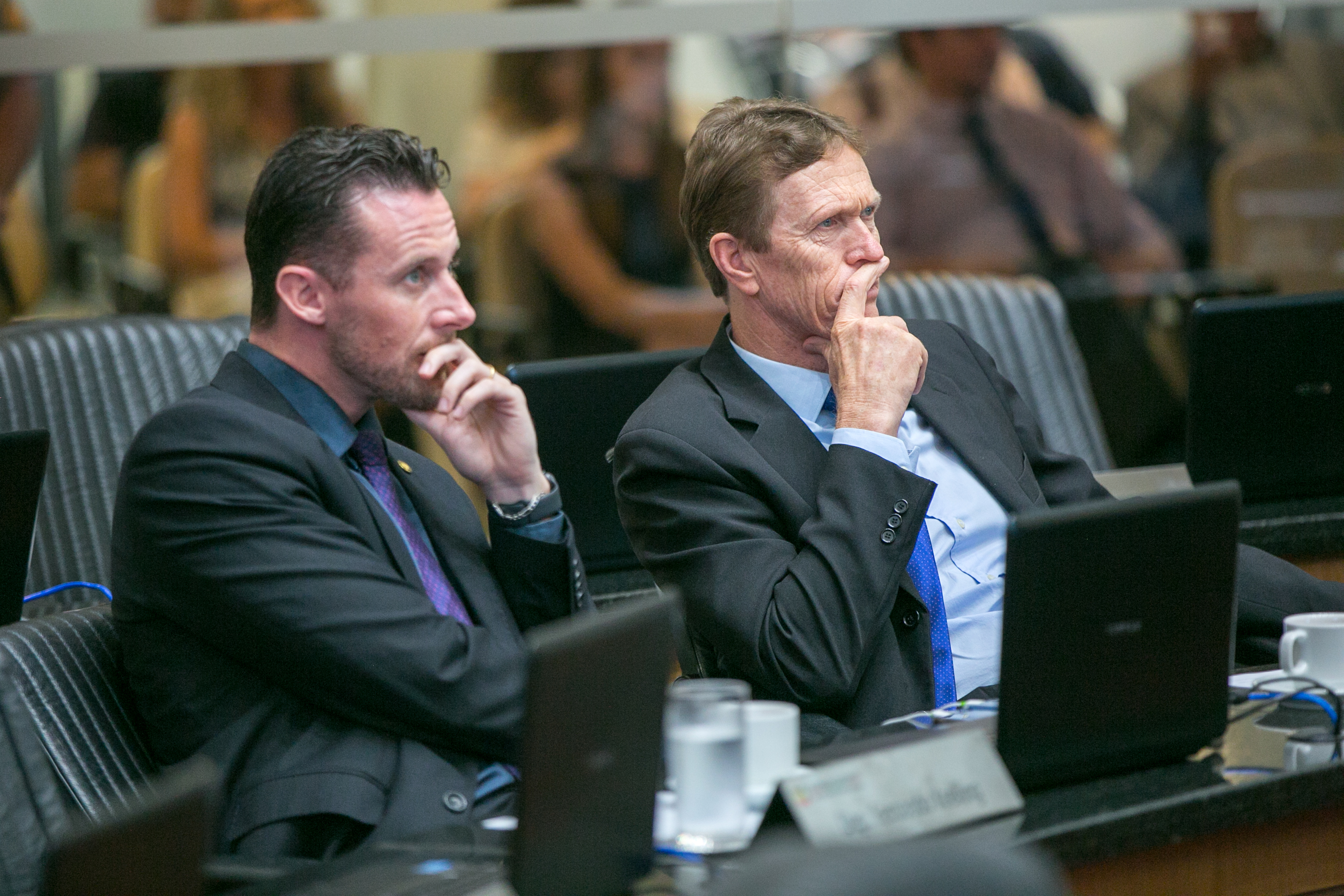 Deputado Fernando Krelling (MDB) e Deputado Volnei Weber (MDB)