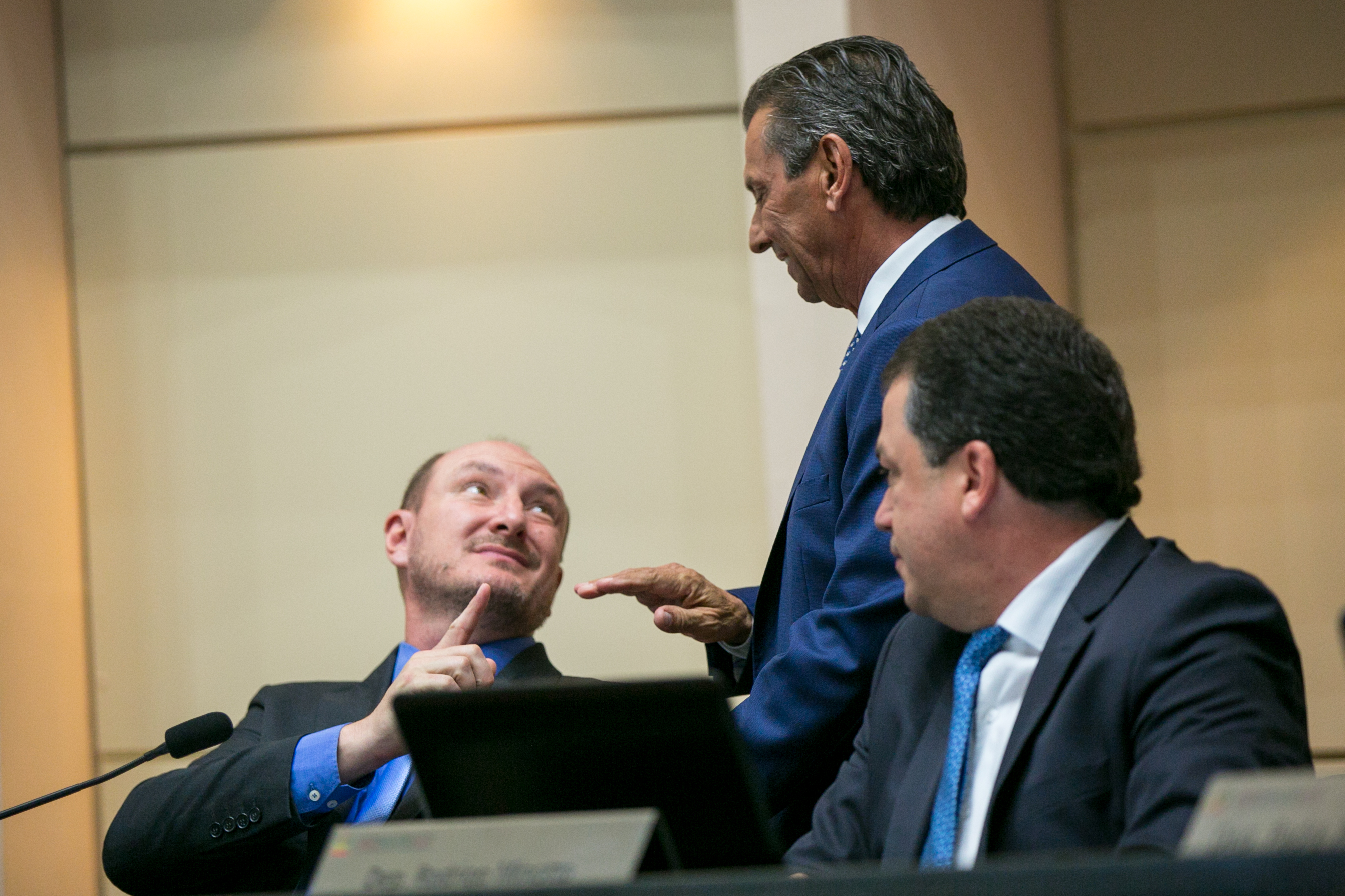 Deputado Mauro de Nadal (MDB) e Deputado Julio Garcia (PSD)