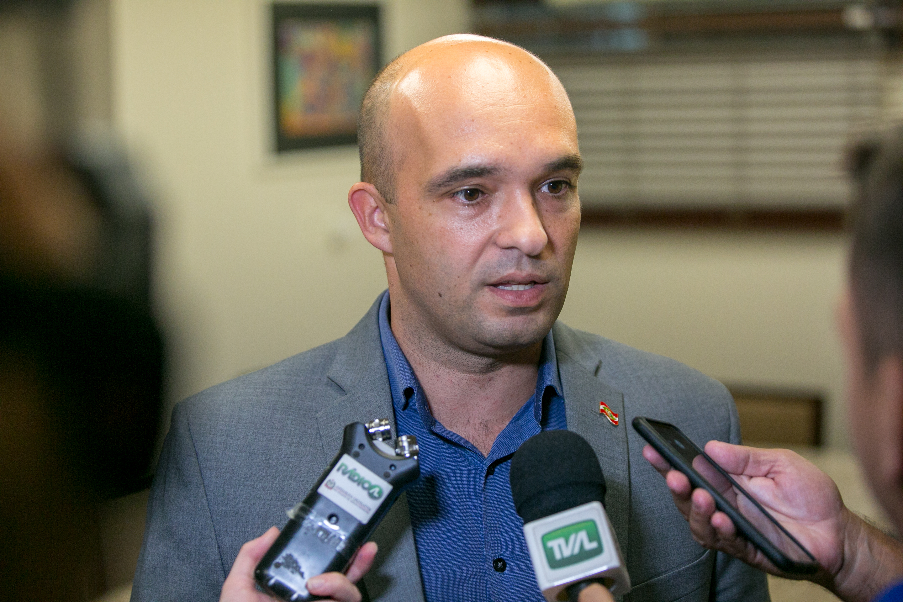 Secretário de Estado da Infraestrutura e Mobilidade Tiago Vieira