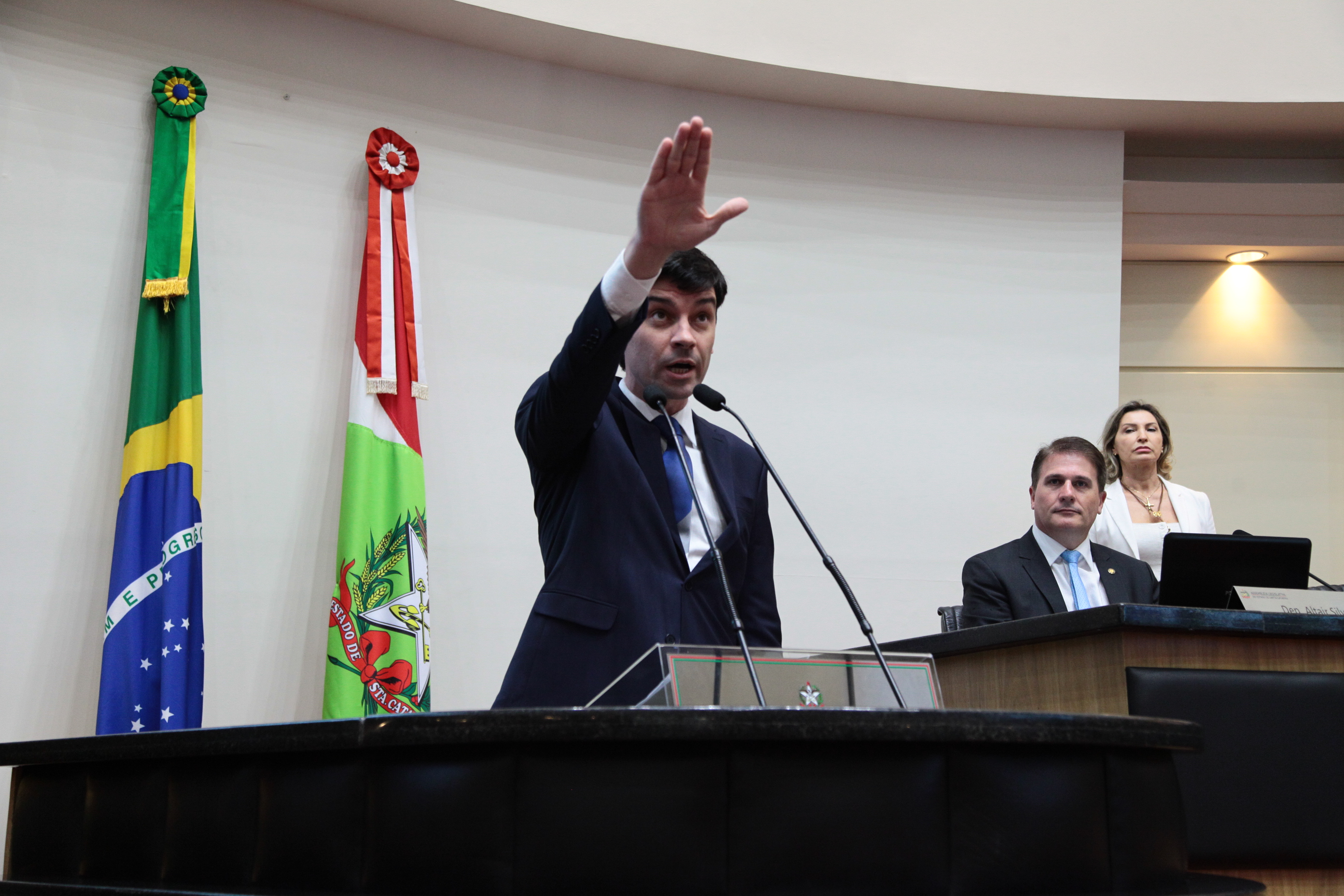 Sessão Ordinária - Posse do dep Delegado Ulisses Gabriel (PSD)