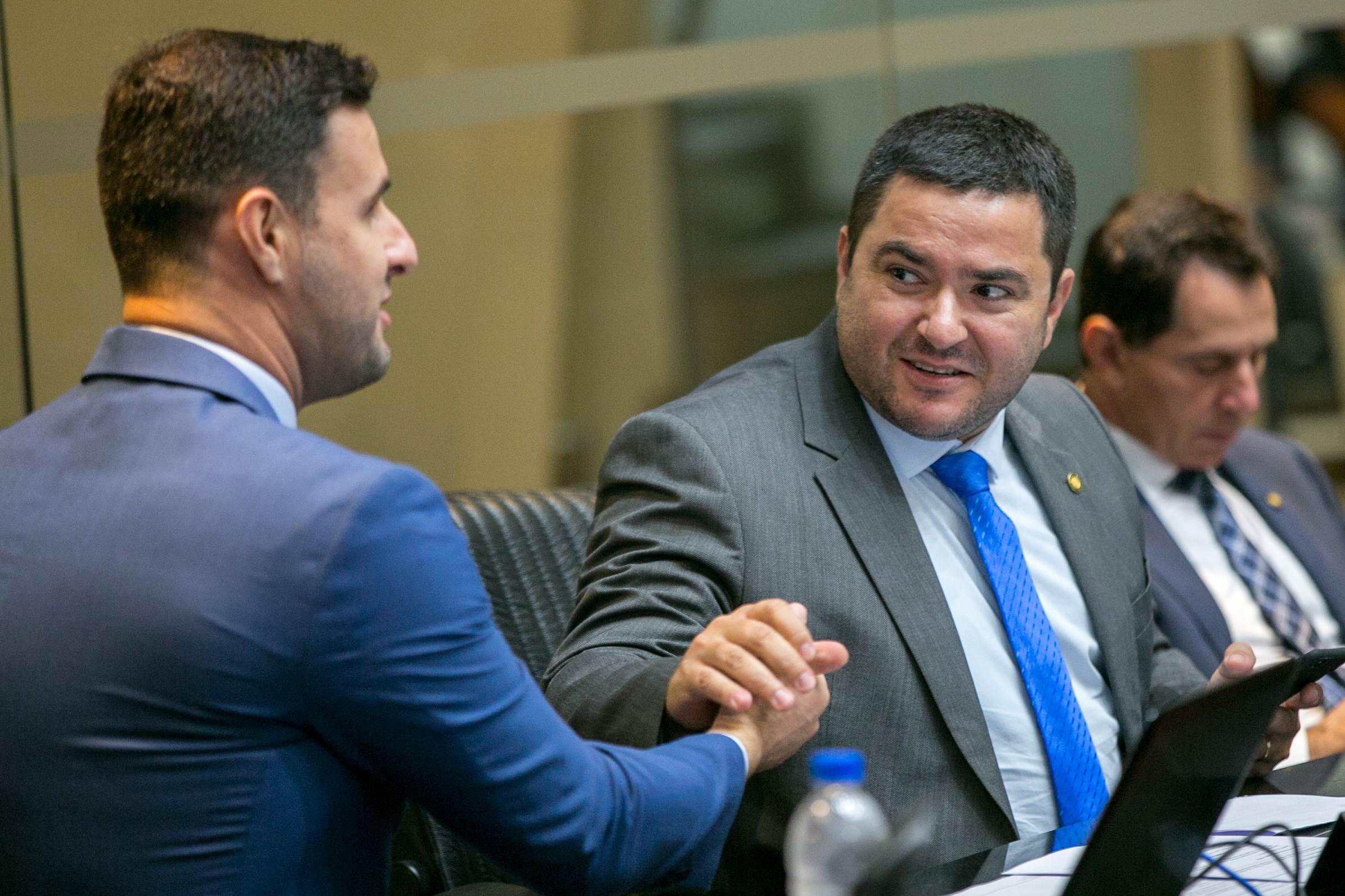 Deputado Felipe Estevão (PSL) e Deputado Ricardo Alba (PSL)