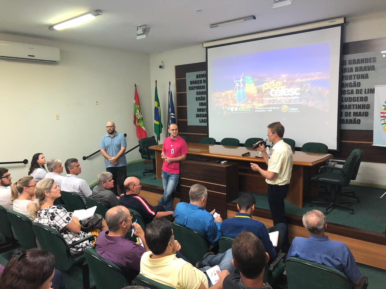 Celesc realiza Workshop sobre eficiência energética no Sul a pedido de Weber