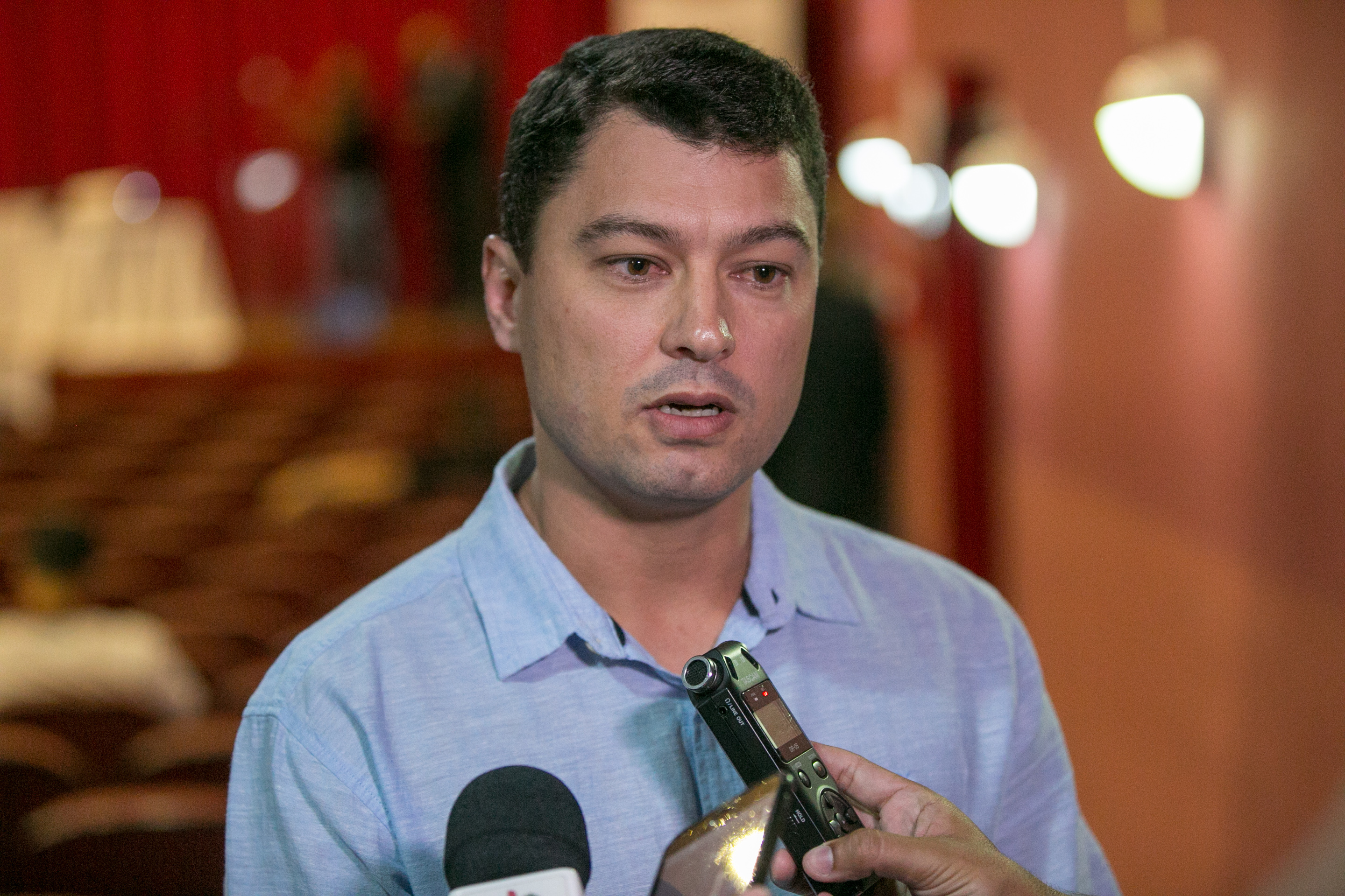 Secretário municipal de Meio Ambiente, Gabriel Coronath