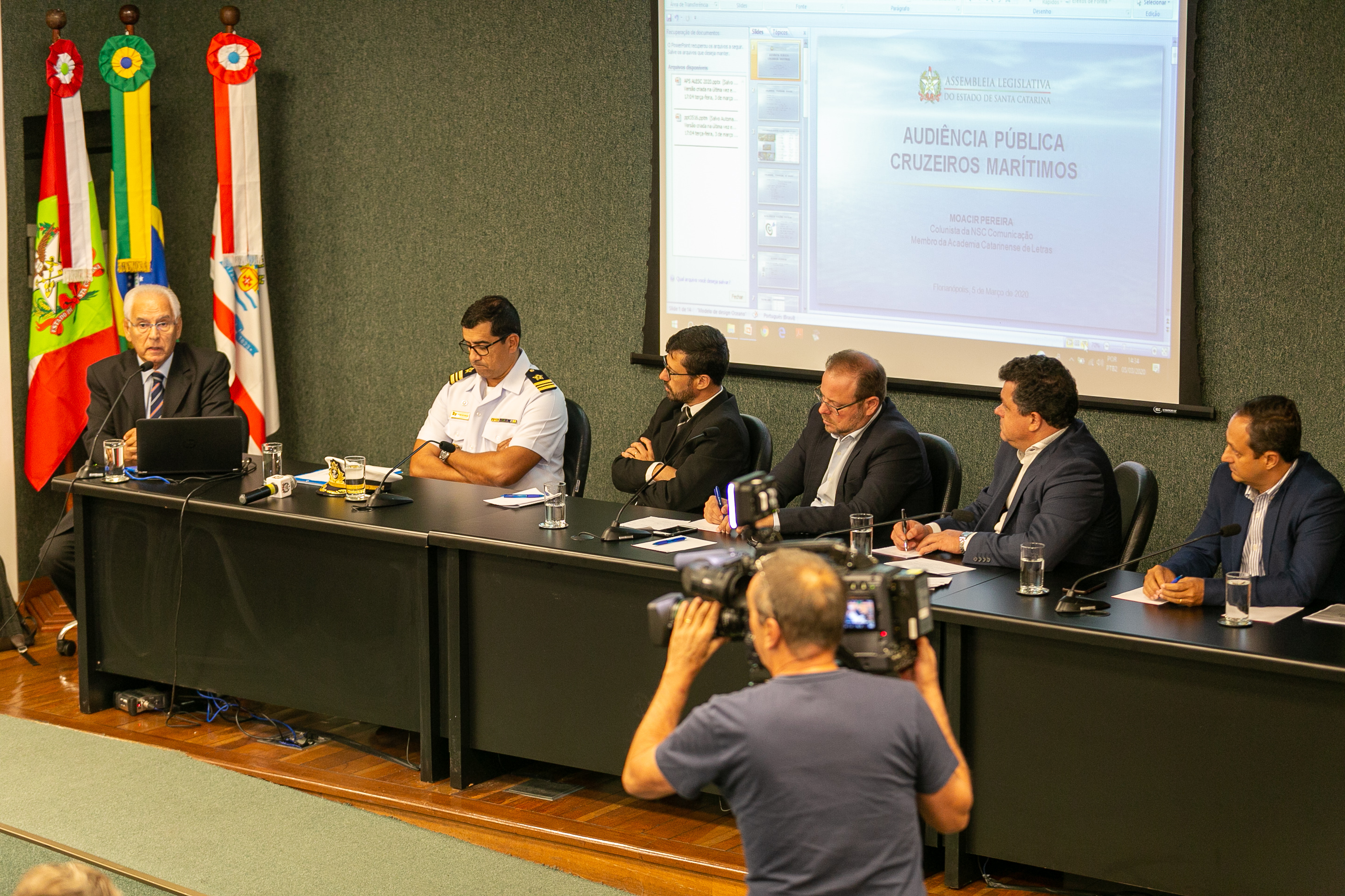 AUDIÊNCIA PÚBLICA – Cruzeiros marítimos em Florianópolis