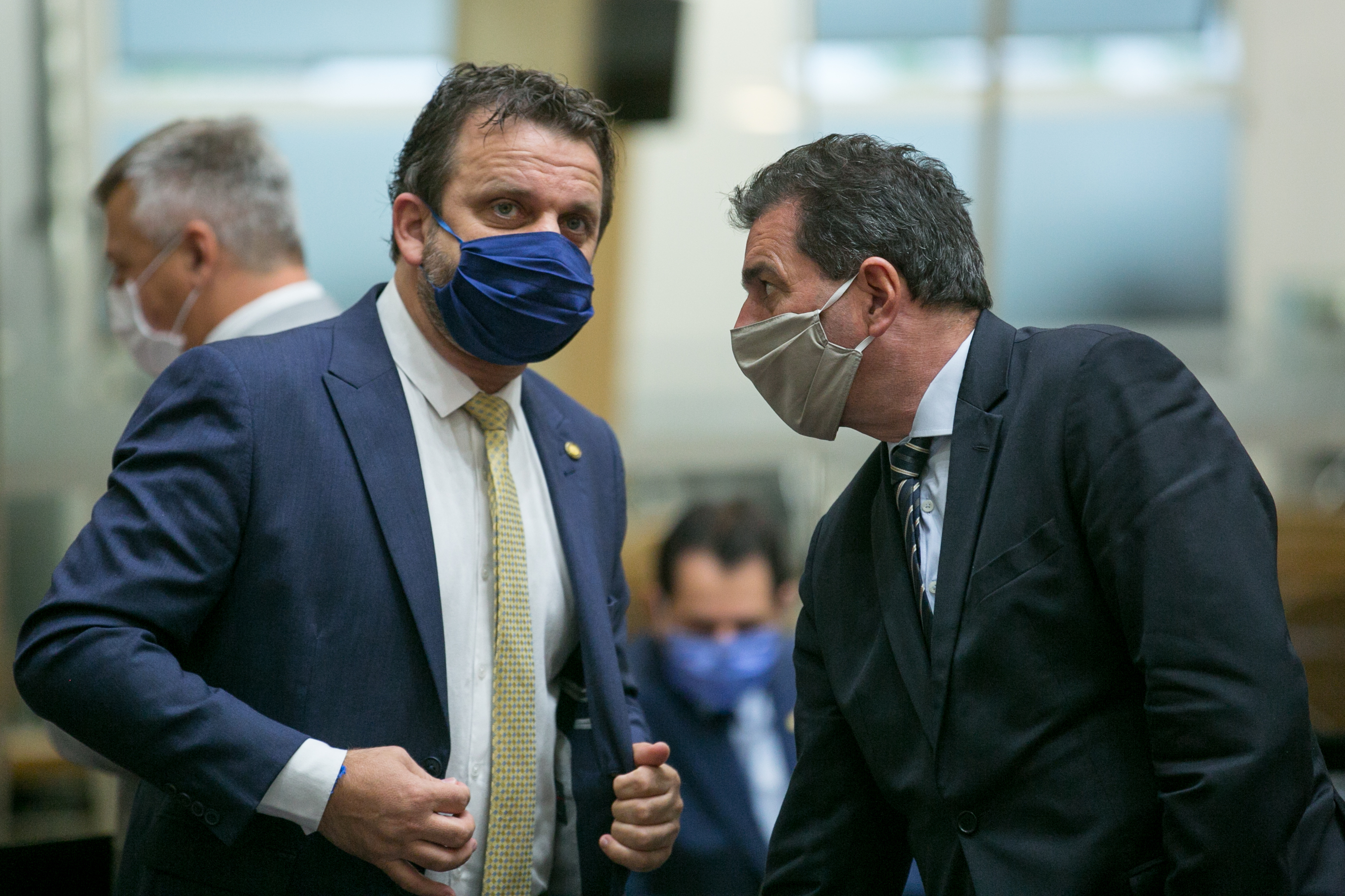 Deputado Jerry Comper (MDB) e Deputado Valdir Cobalchini (MDB)