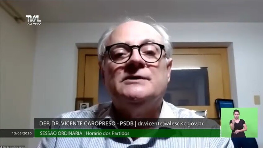 Dr. Vicente: Alesc tem o dever de mostrar a verdade à população