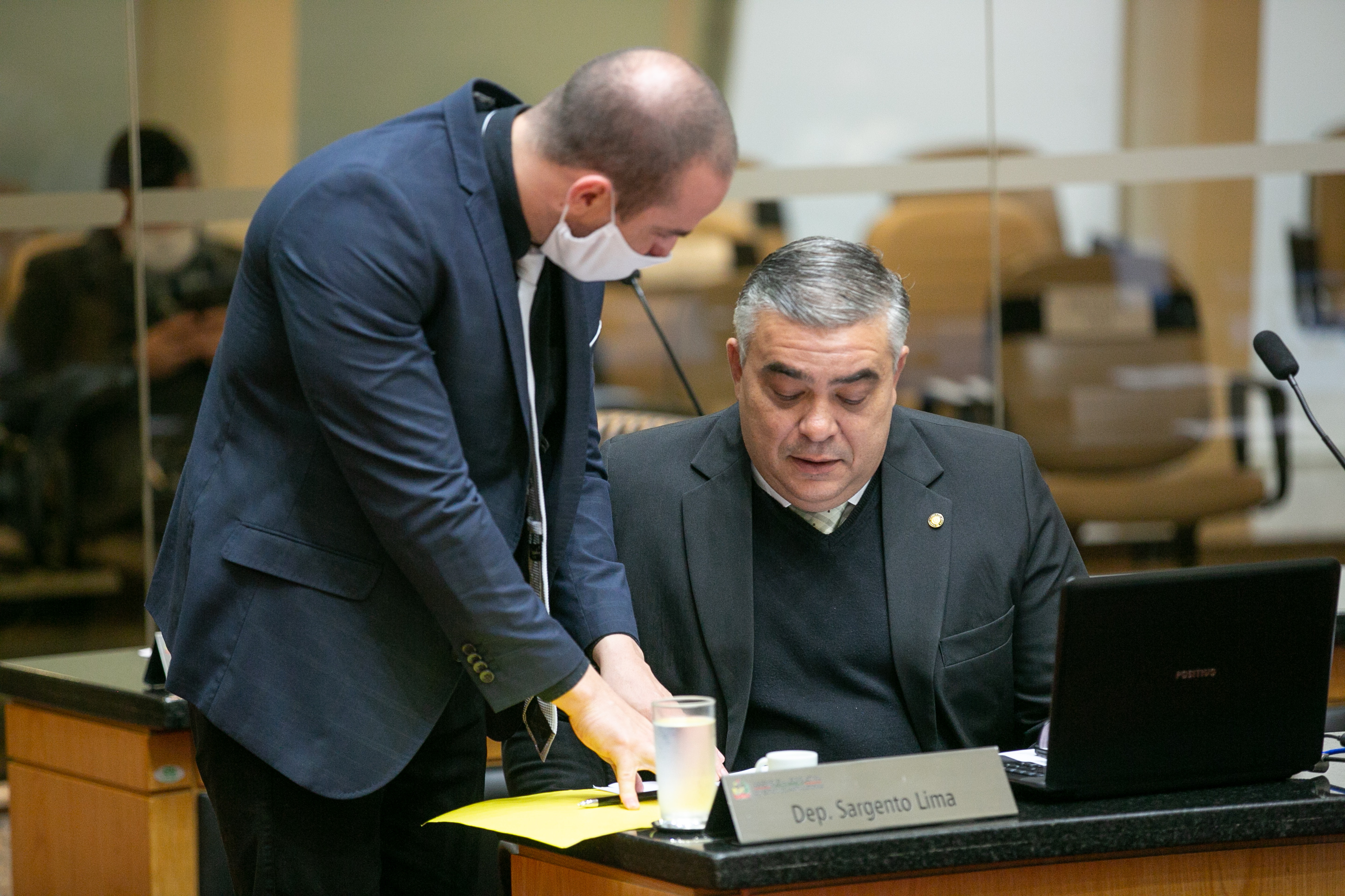 Deputado Jessé Lopes (PSL) e Deputado Sargento Lima (PSL)
