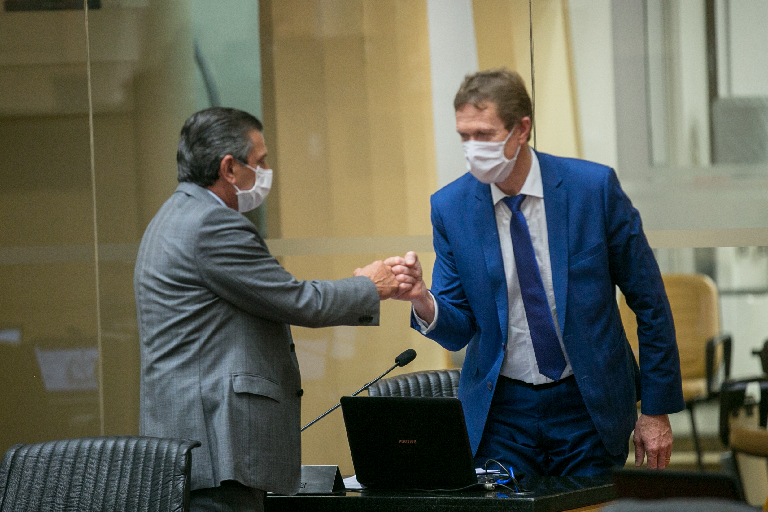 Deputado Julio Garcia (PSD) e Deputado Volnei Weber (MDB)
