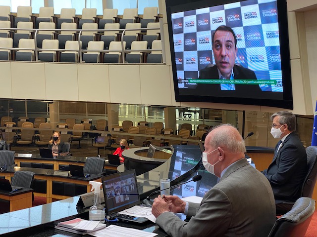 Reunião Extraordinária do CFT - Participação do Governador Carlos Moisés
