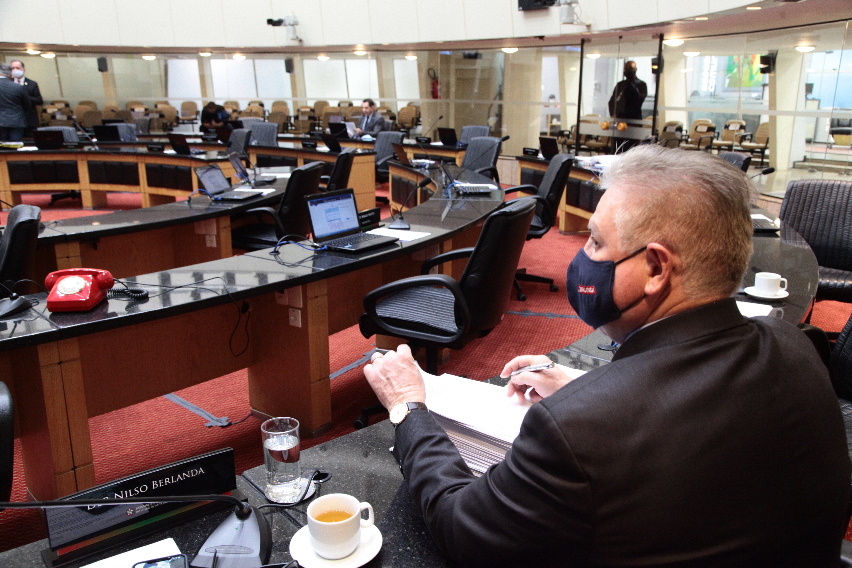 Sessão Plenária - Deputado Milton Hobus (PSD)