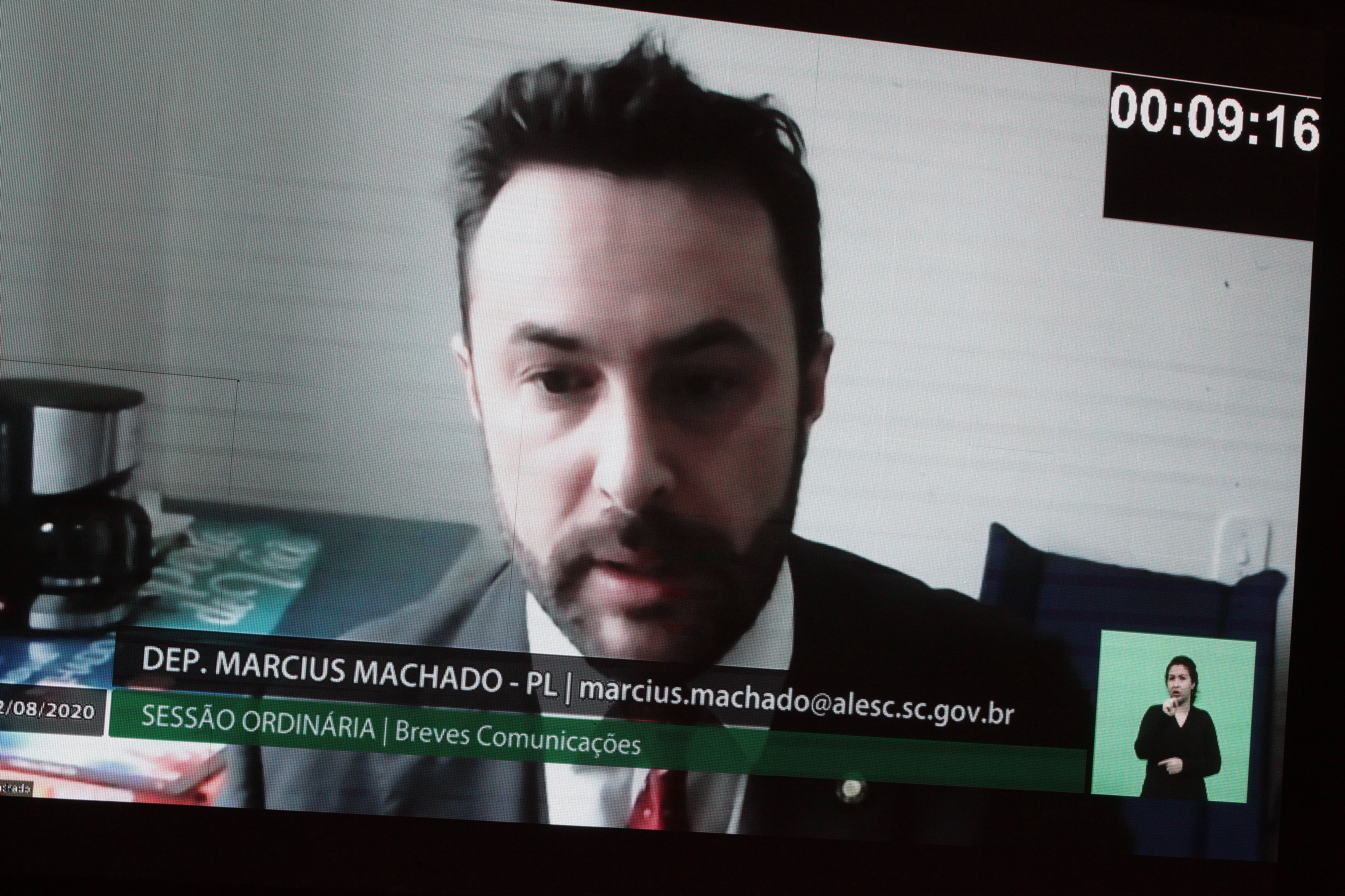 Sessão Plenária - Deputado Marcius Machado (PL)