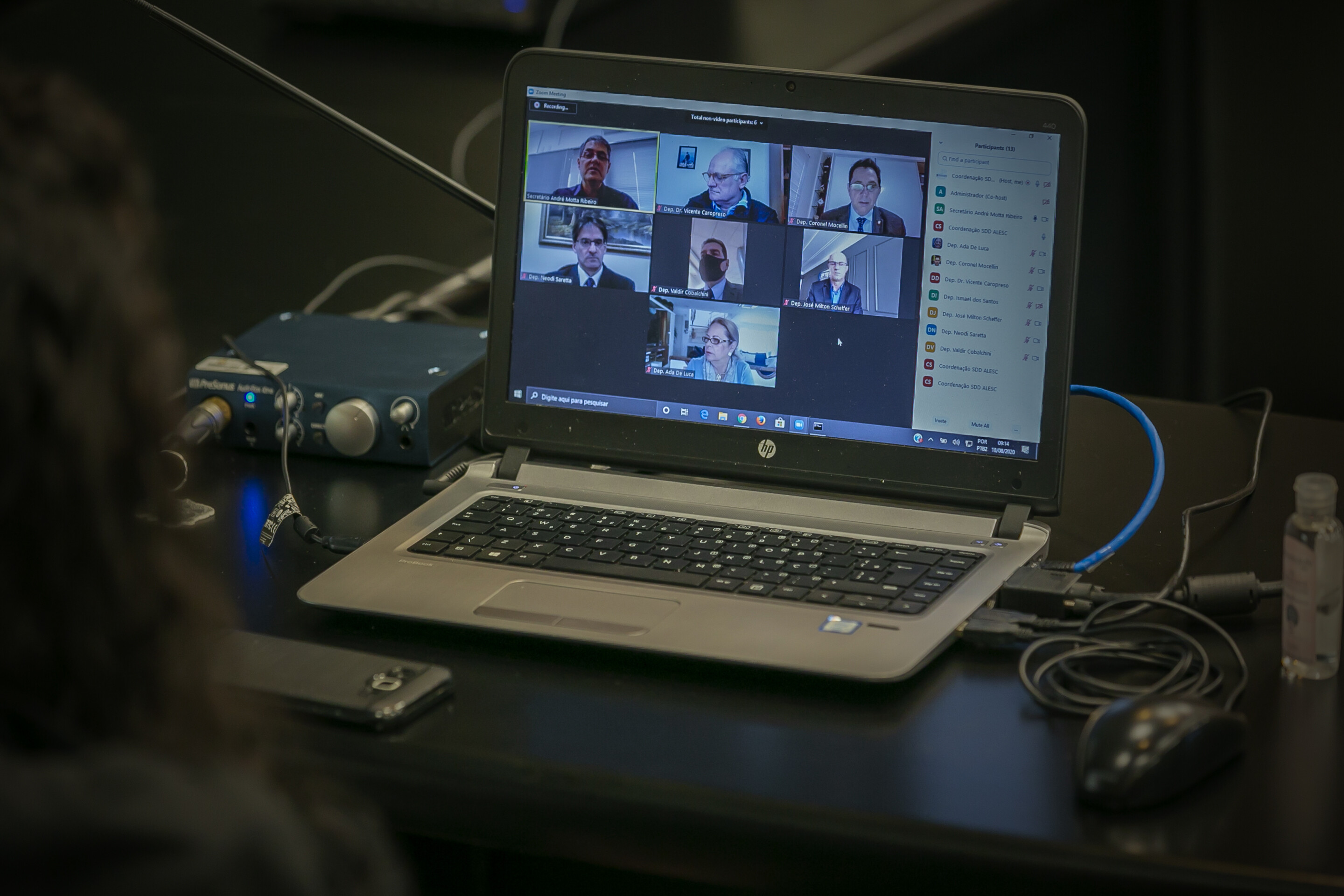 Reunião virtual da Comissão de Saúde