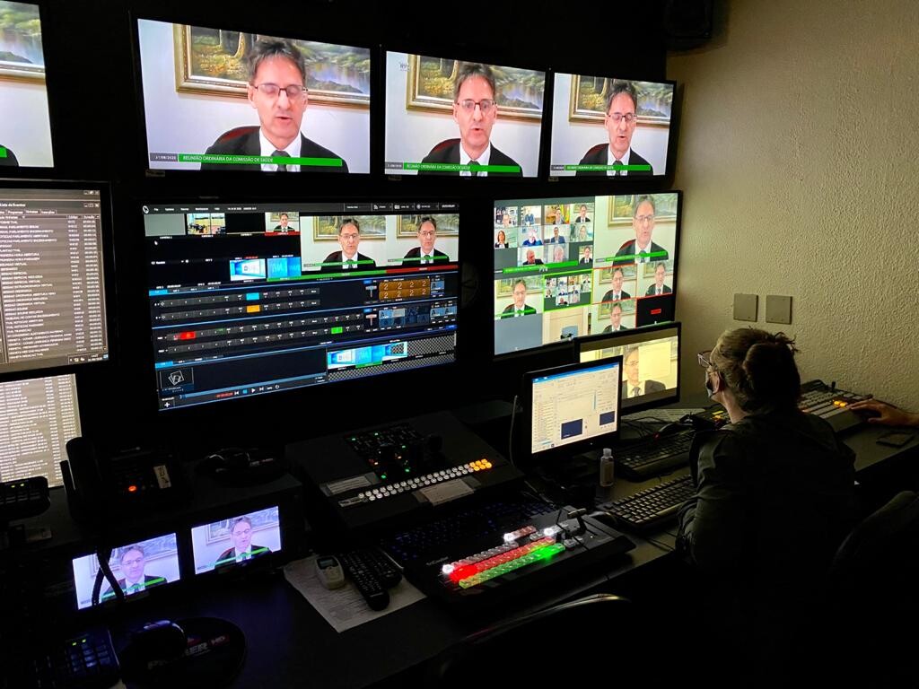 Reunião da Comissão de Saúde por videoconferência