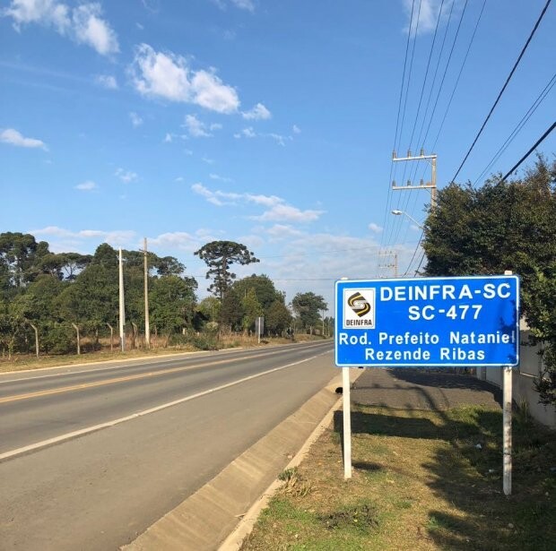 Dr. Vicente comemora edital para recuperação da SC-477 entre Canoinhas e BR-116