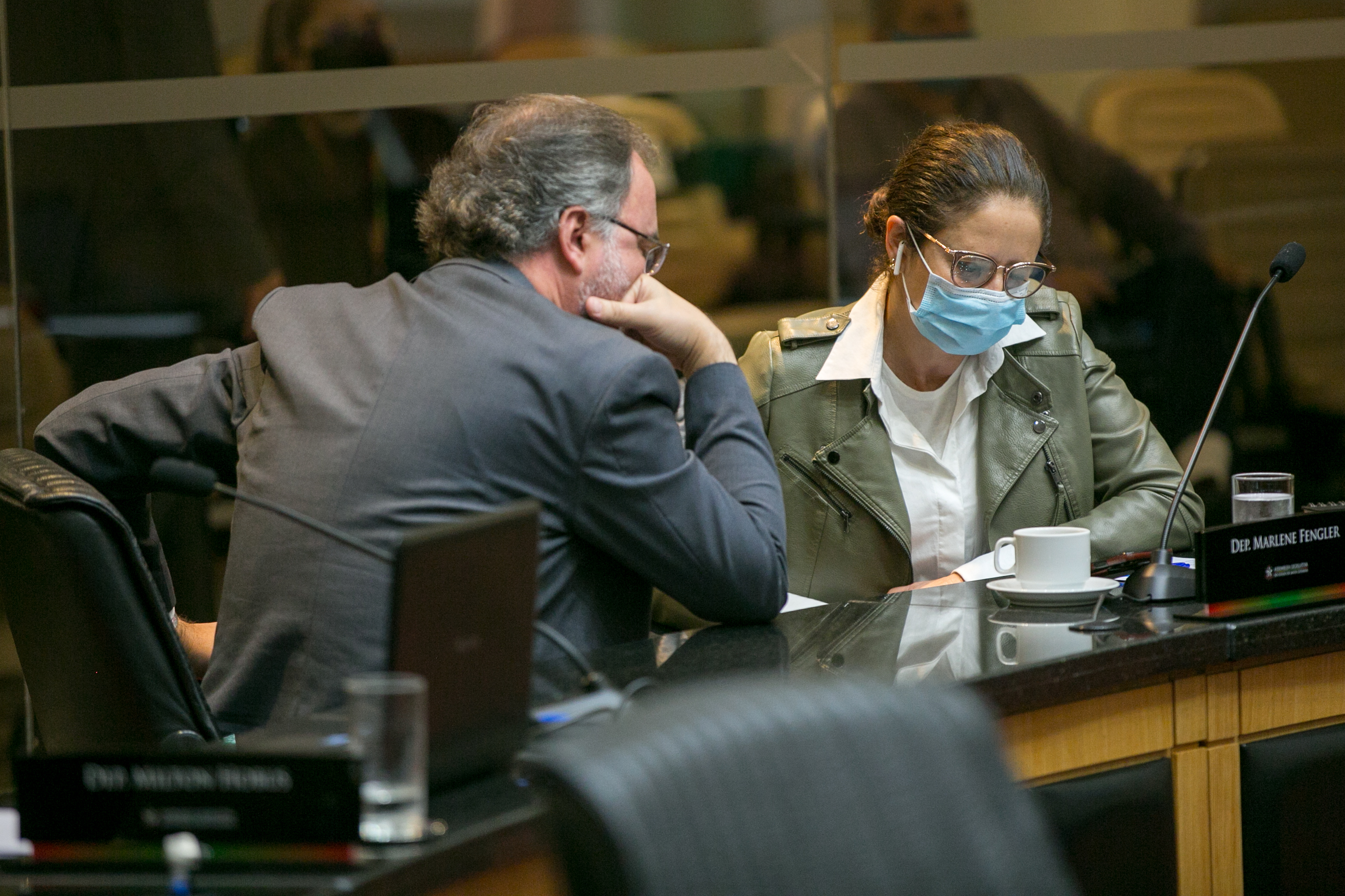 Deputado Kennedy Nunes (PSD) e 
Deputada Marlene Fengler (PSD)