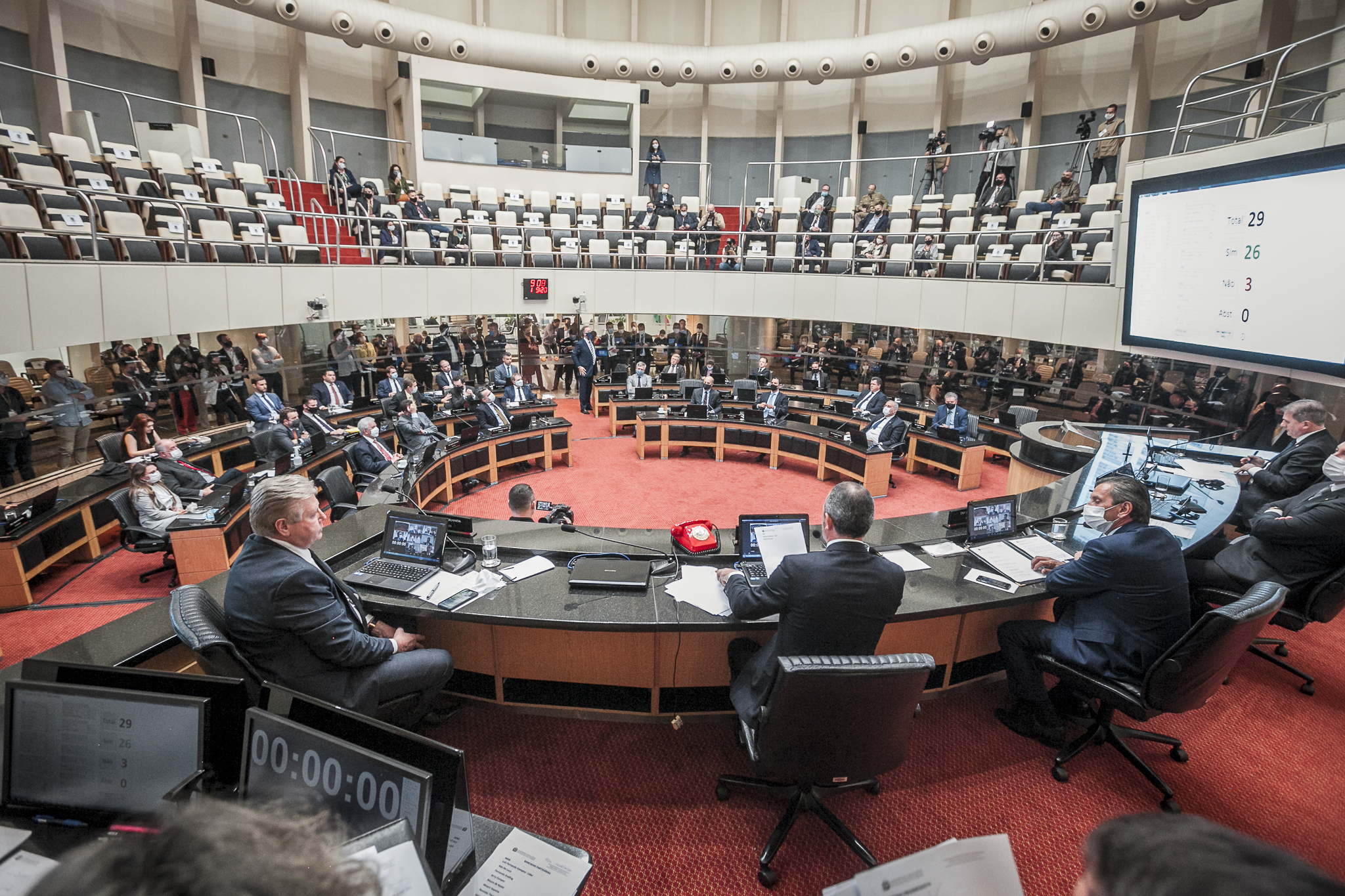 SESSÃO EXTRAORDINÁRIA – Votação do Impeachment do Governador e da Vice