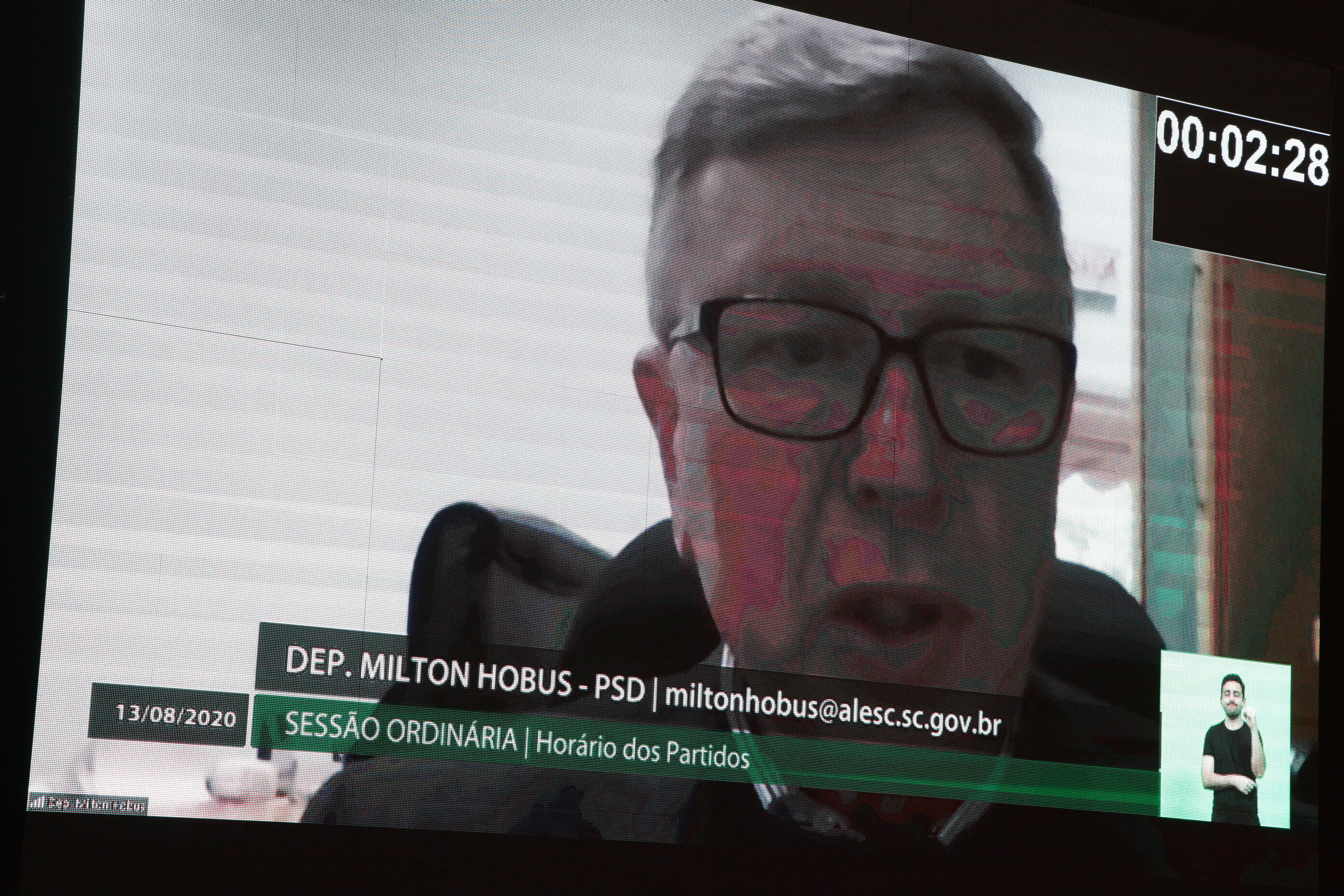Deputado Milton Hobus
