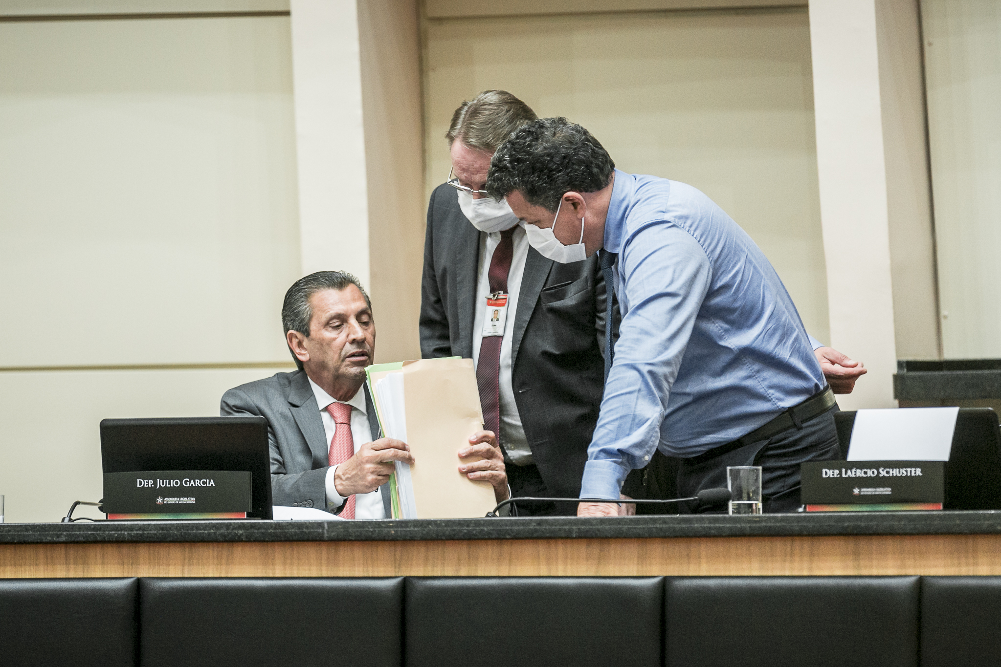 Deputado Júlio Garcia (PSD) e Deputado Ivan Natz (PL)
