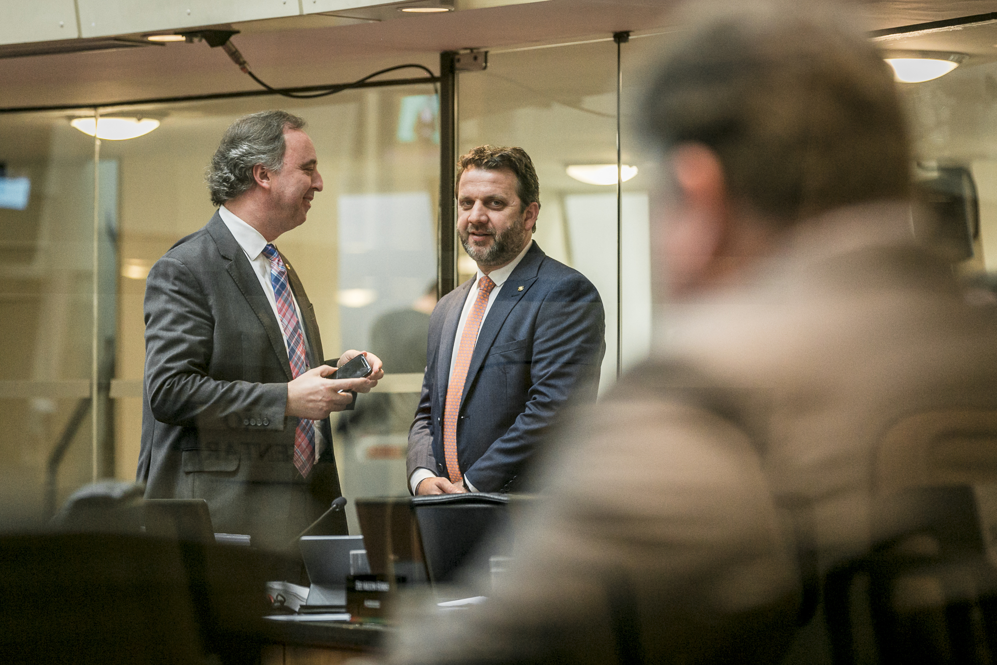 Deputado Kennedy Nunes (PSD) e Deputado Jerry Comper (MDB)