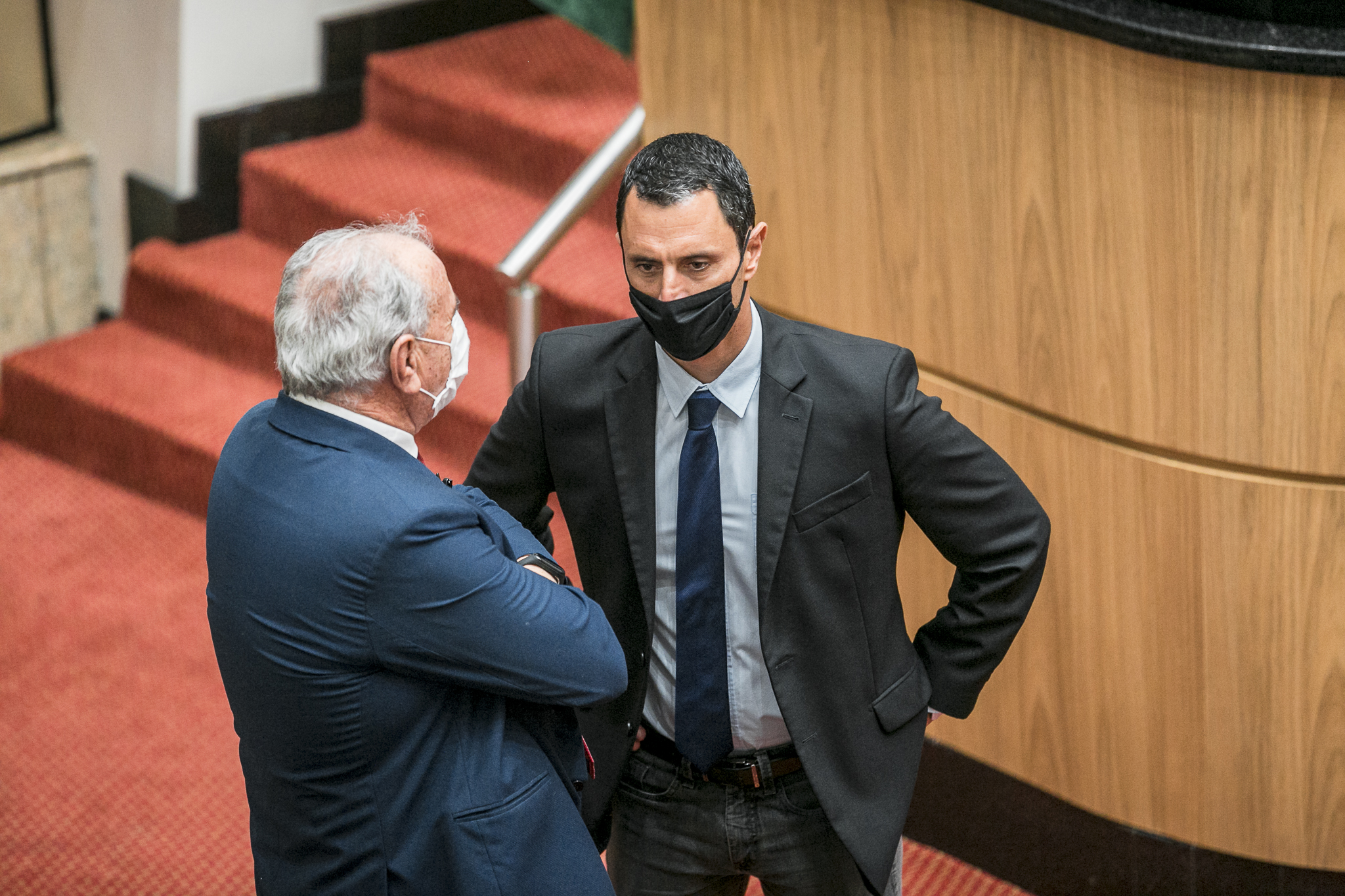 Deputado João Amin (PP) e Deputado Nazareno Martins (PSB)