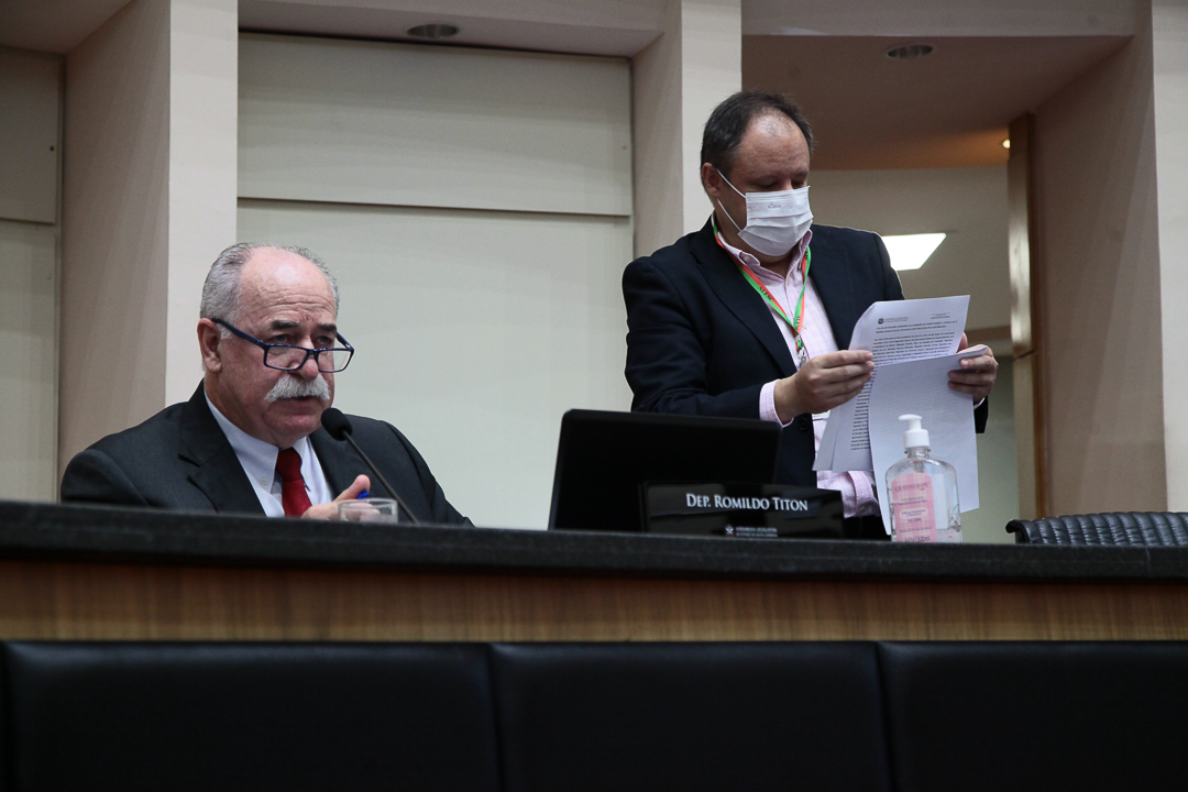 Comissão de Constituição e Justiça - Deputado Romildo Titon (MDB)