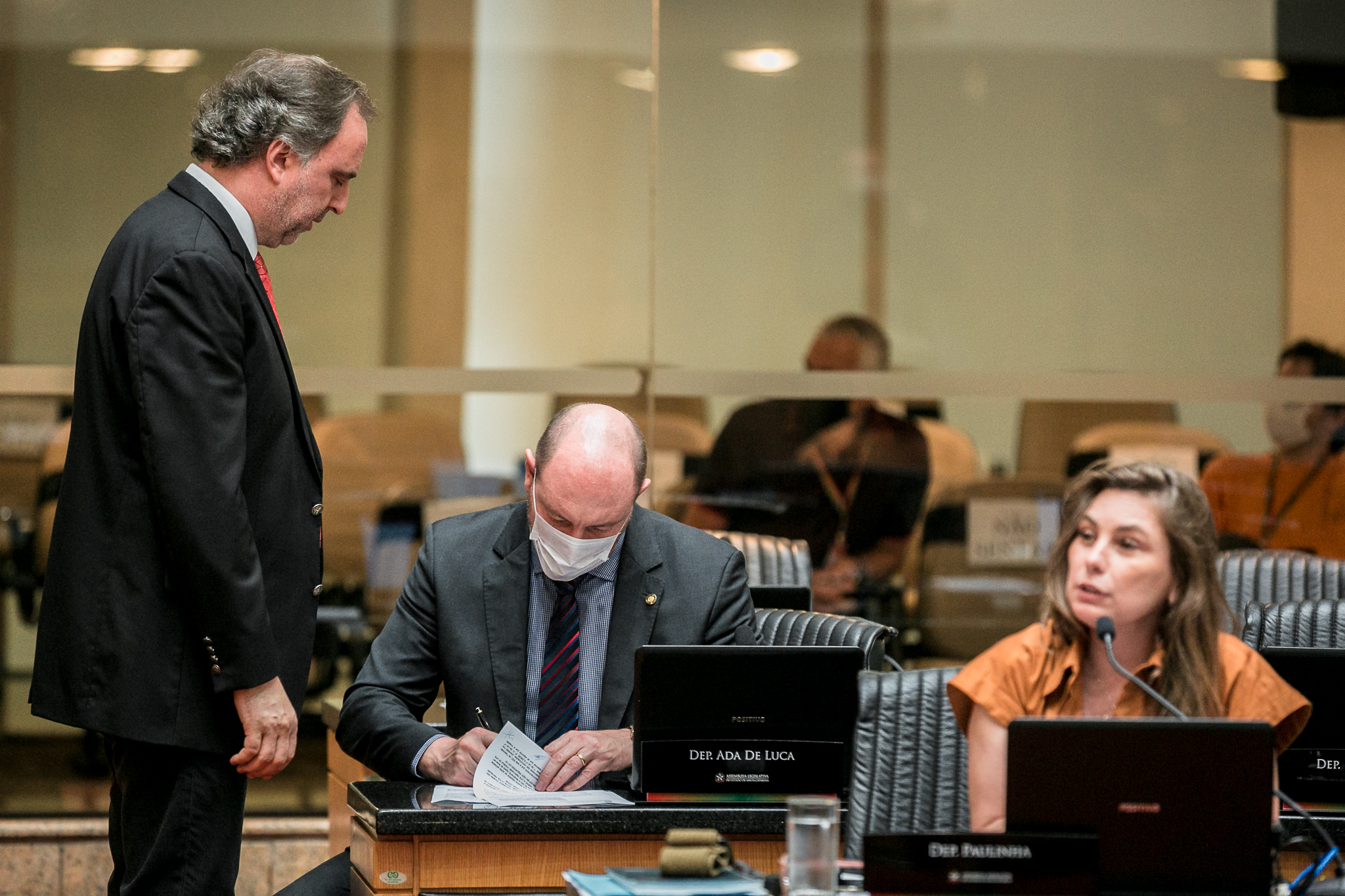 Deputado Kennedy Nunes (PSD) e Deputado Mauro de Nadal (MDB)