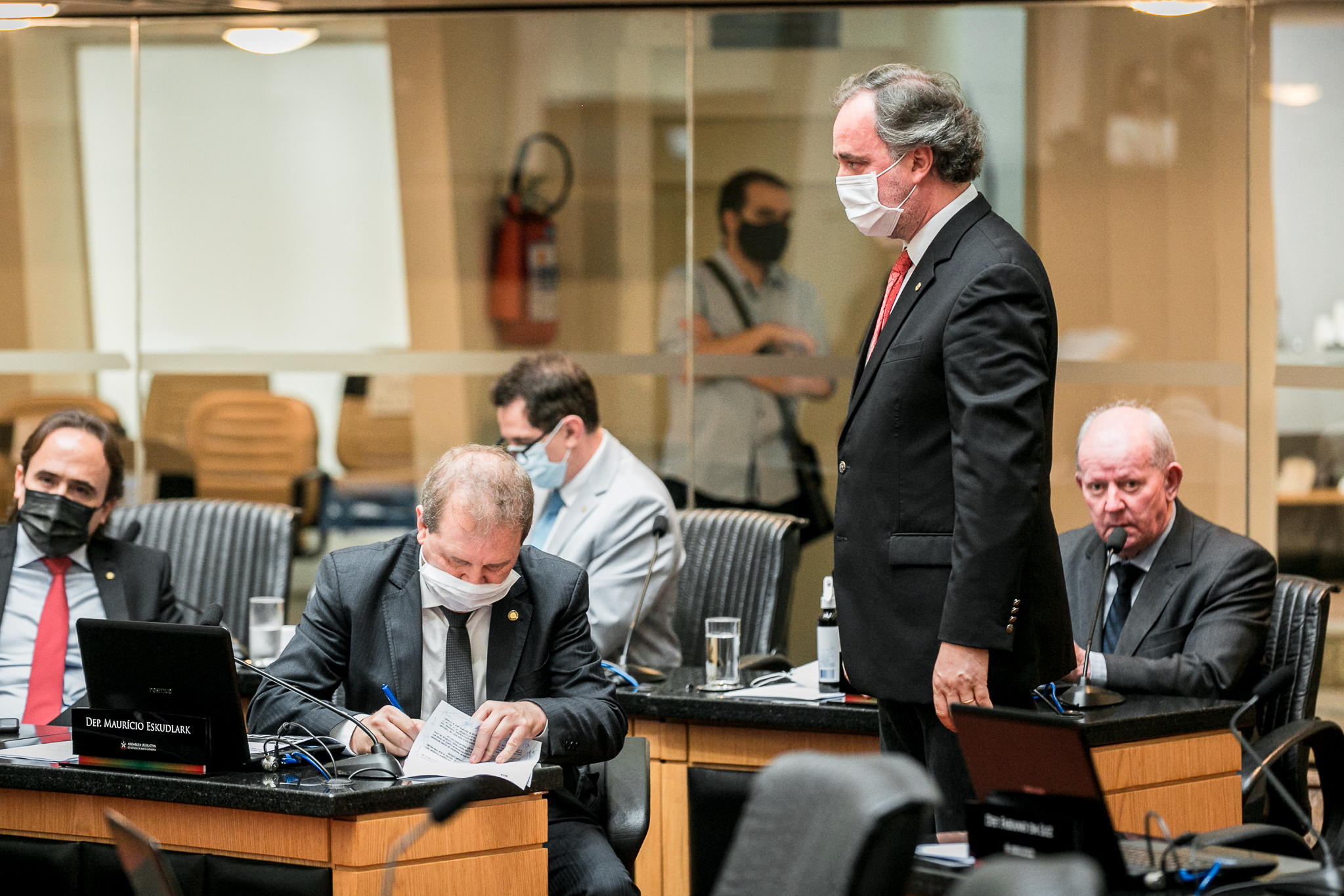 Deputado Kennedy Nunes (PSD) e Deputado Maurício Eskudlark (PL)