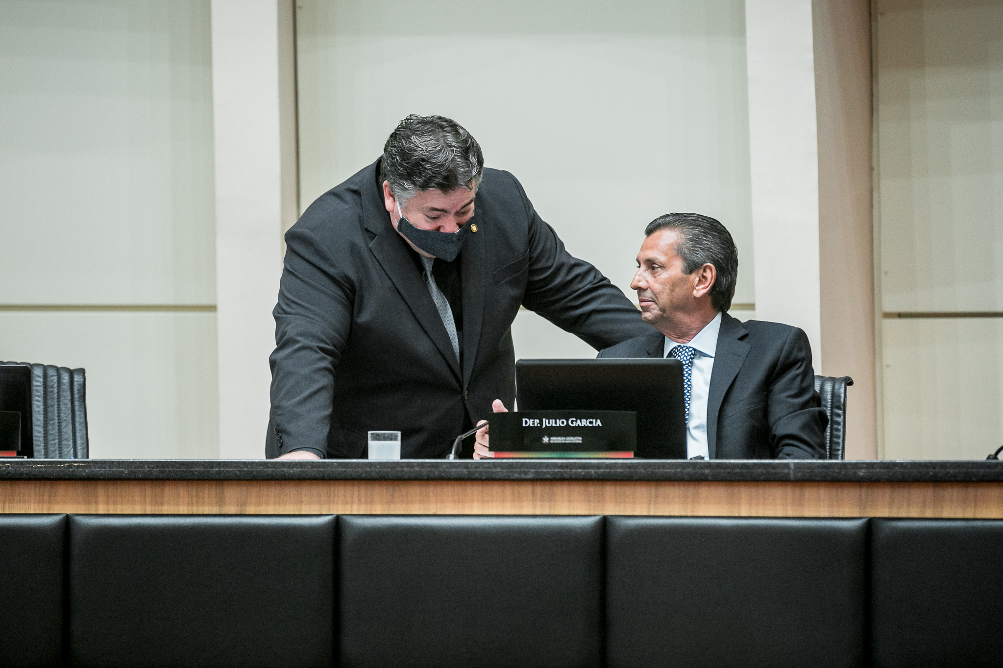 Deputado Júlio Garcia (PSD) e Deputado Sérgio Motta (REPUBLICANOS)