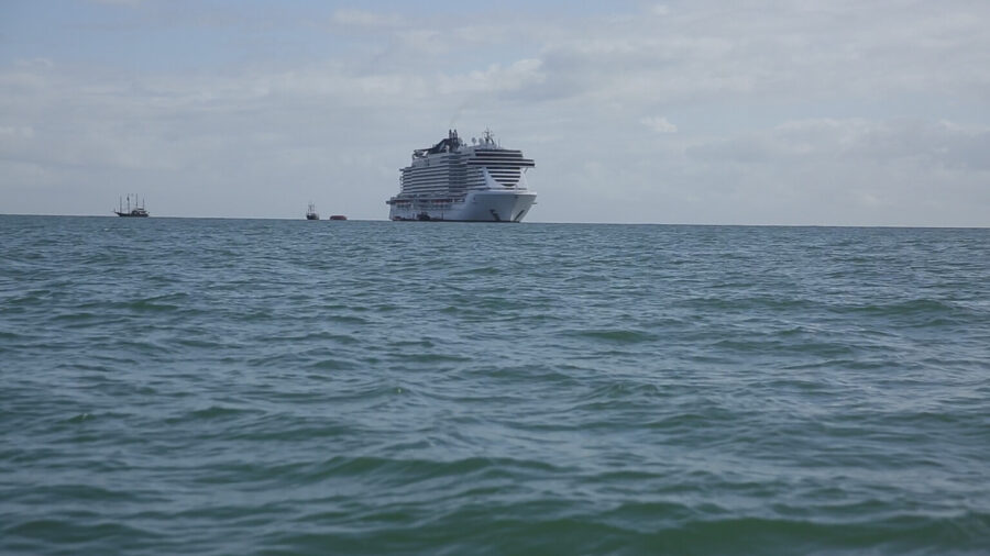 Fé em alto mar: cruzeiros já desembarcaram em Porto Belo, no litoral catarinense, com excursões para a Comunidade Bethânia, em São João Batista
