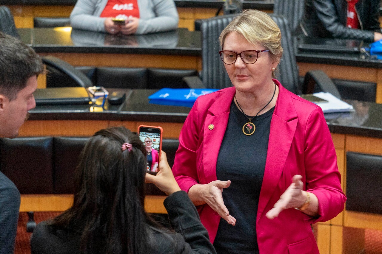 Deputada Luciane Carminatti