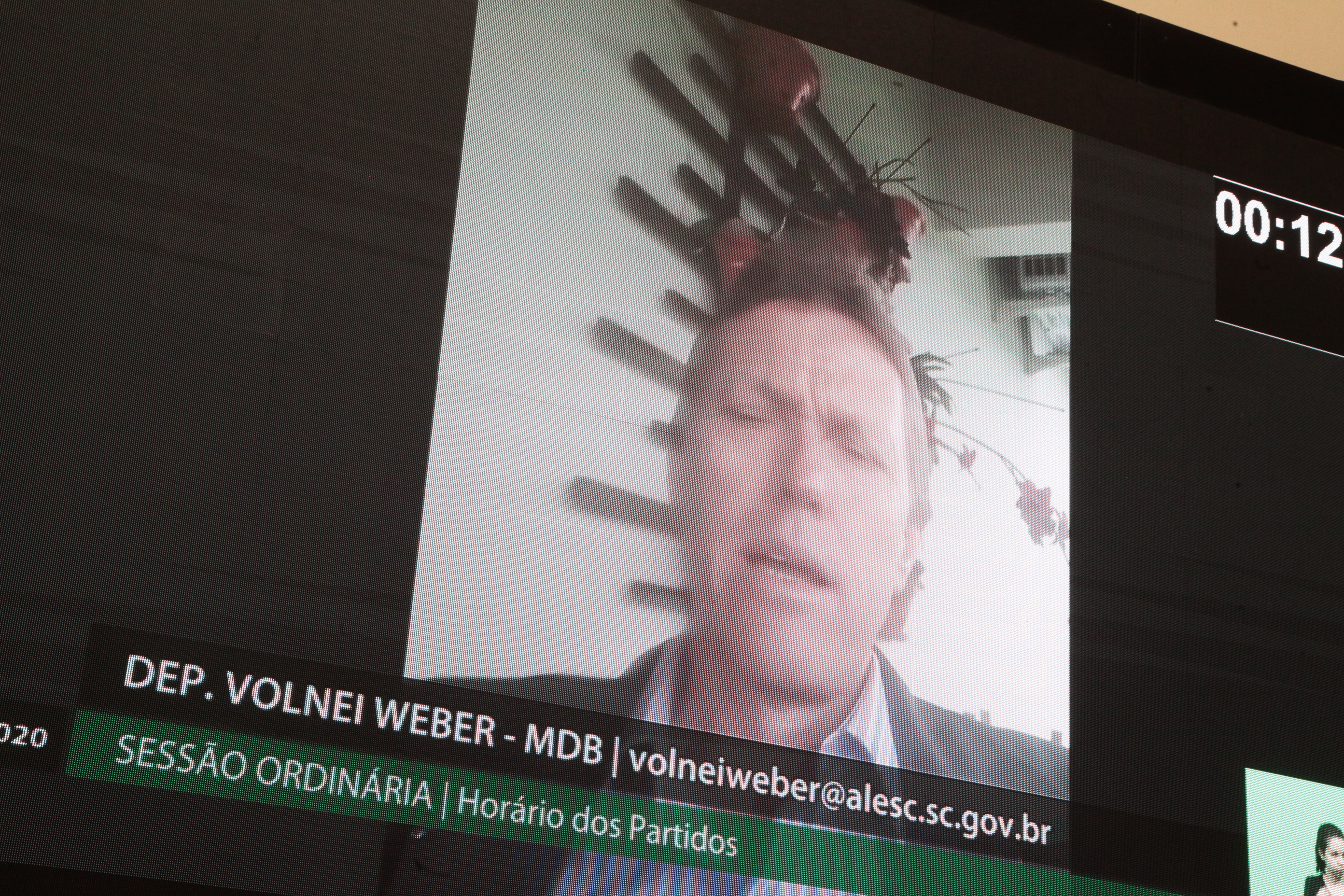 Sessão Ordinária Virtual - Deputado Volnei Weber (MDB)