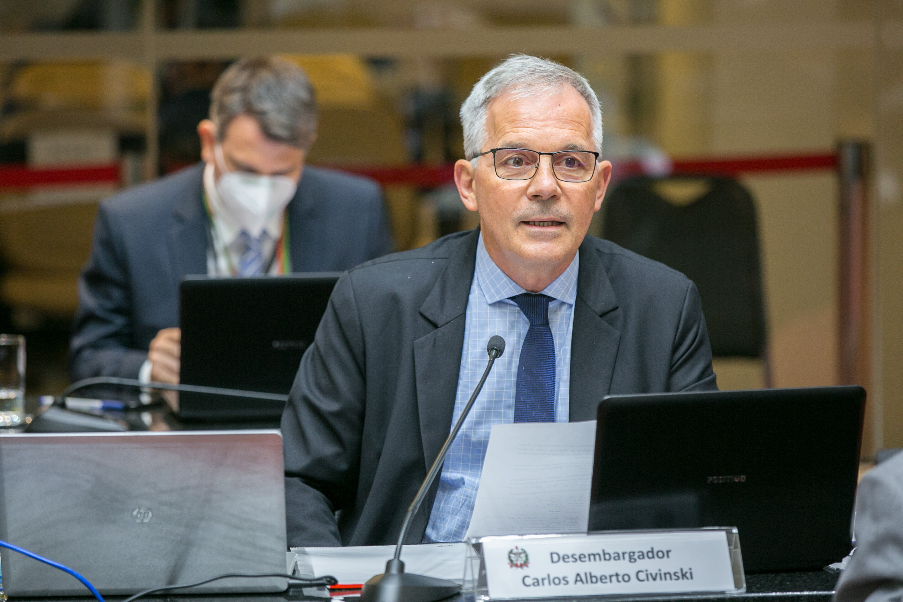 O desembargador Carlos Alberto Civinski