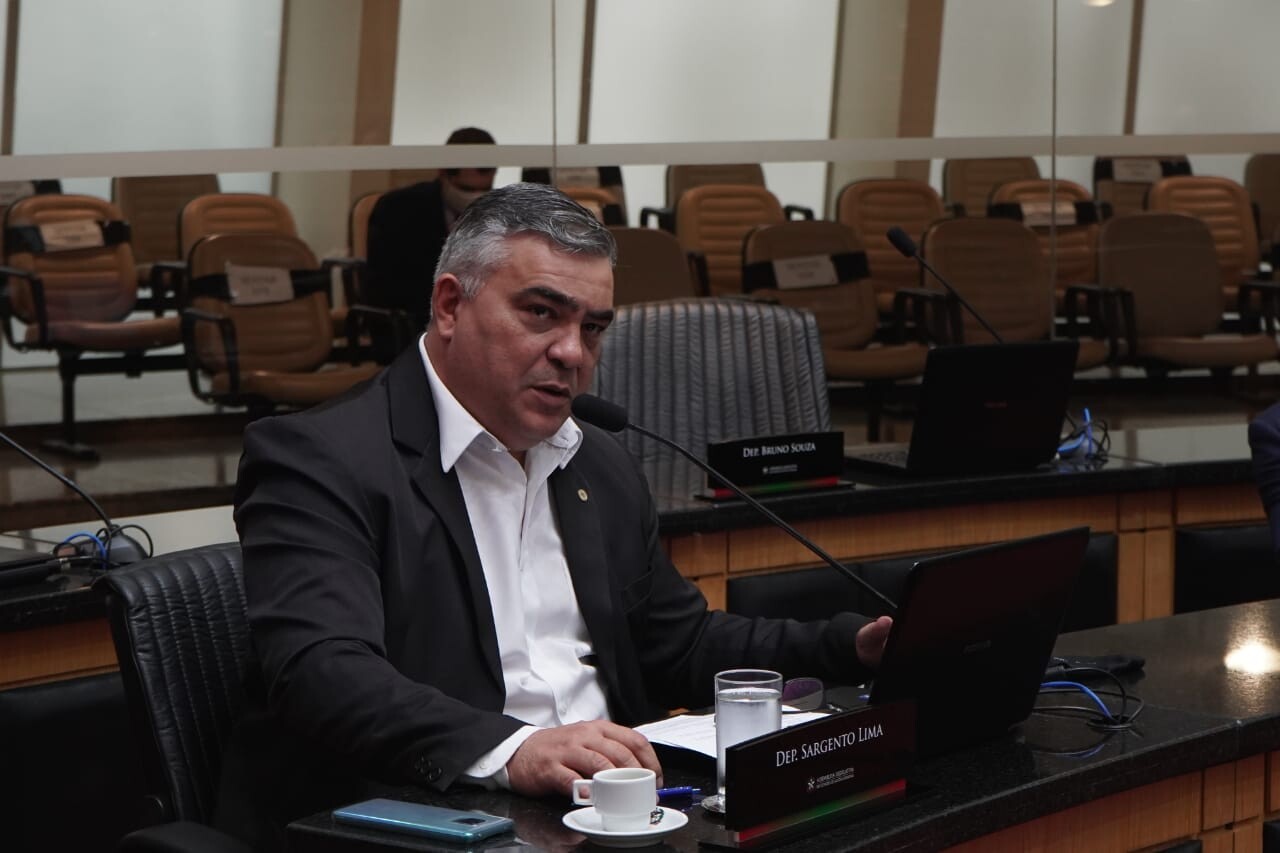 Deputado Sargento Lima (PSL). Foto: assessoria parlamentar.