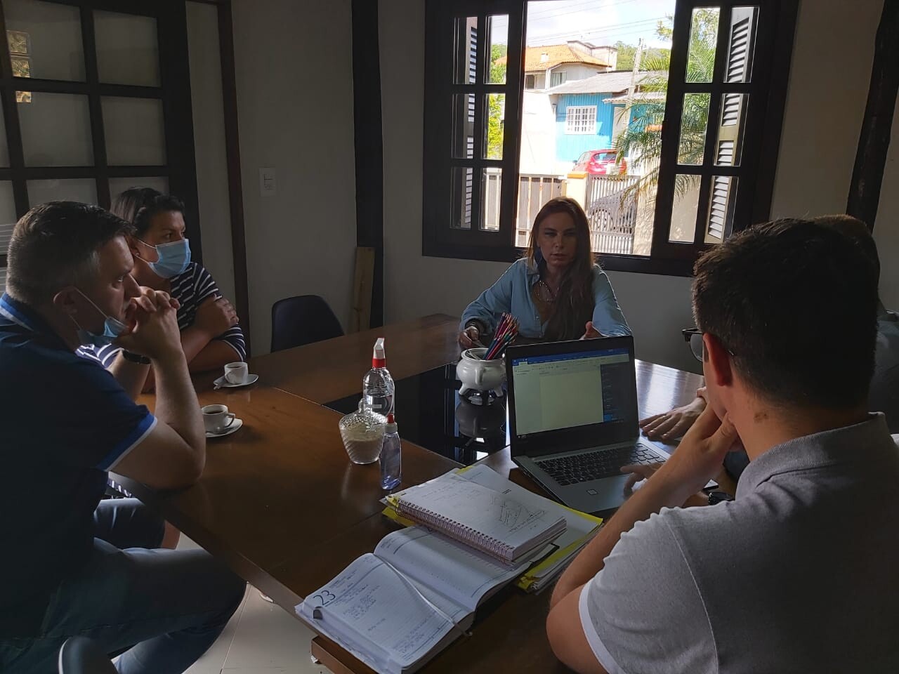 Deputada Paulinha e lideranças de Major Vieira