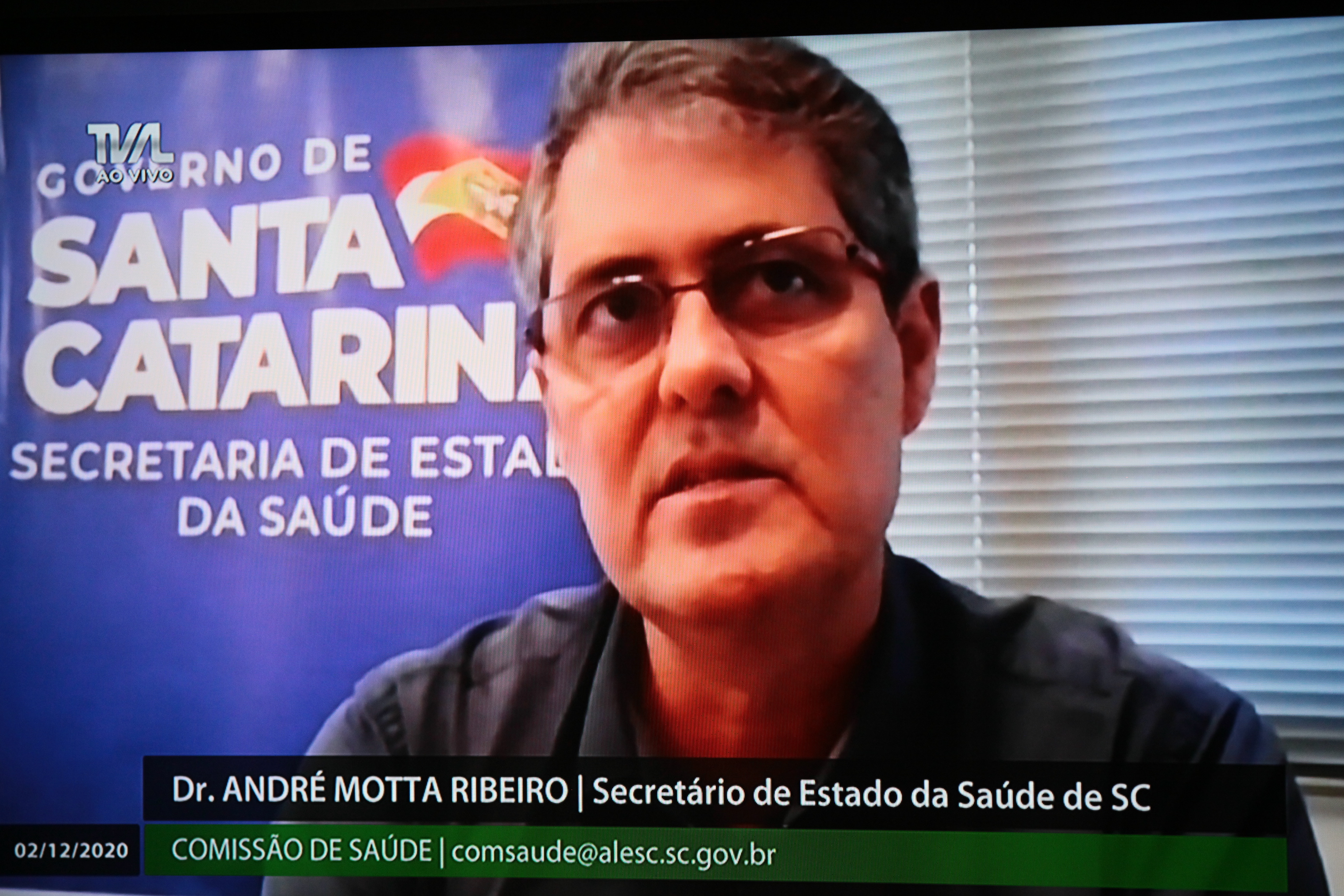 Comissão de Saúde - Dr. André Motta Ribeito, Secretário de Estado da Saúde de SC