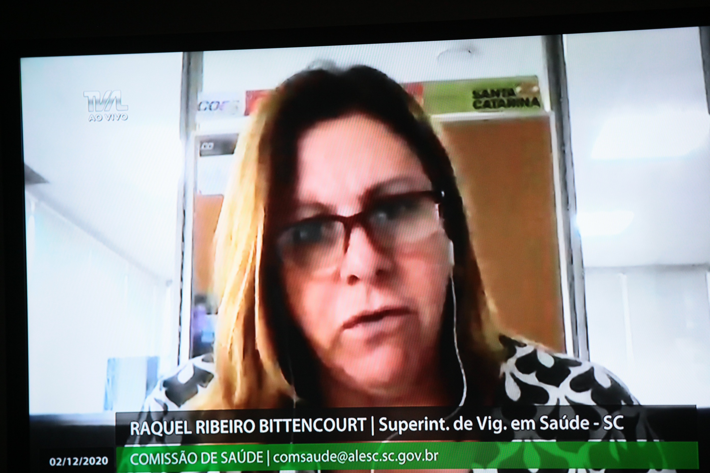 Comissão de Saúde - Raquel Ribeiro Bitencourt, Superintendente de Vigilância em Saúde