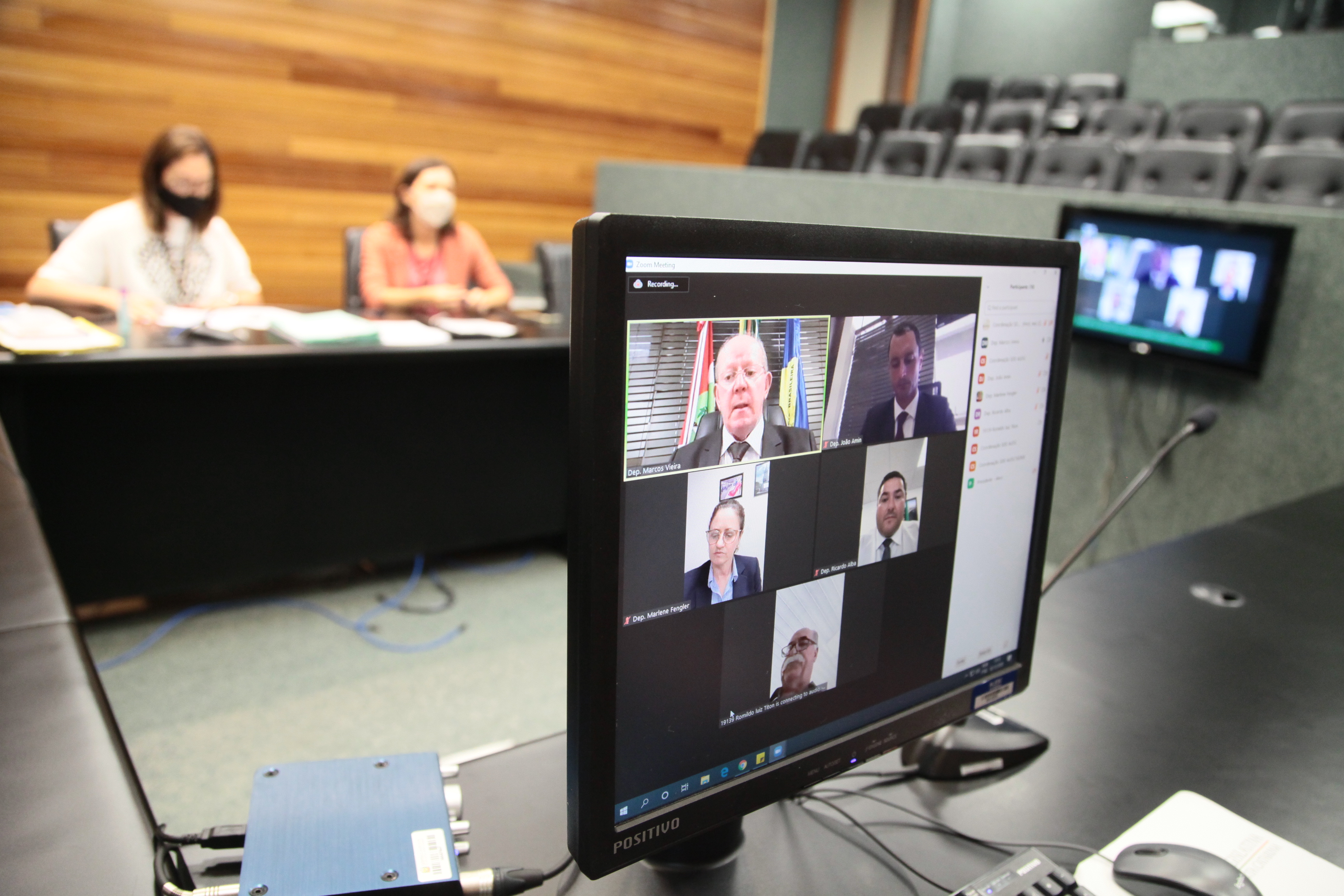 Reunião Virtual da Comissão de Transporte