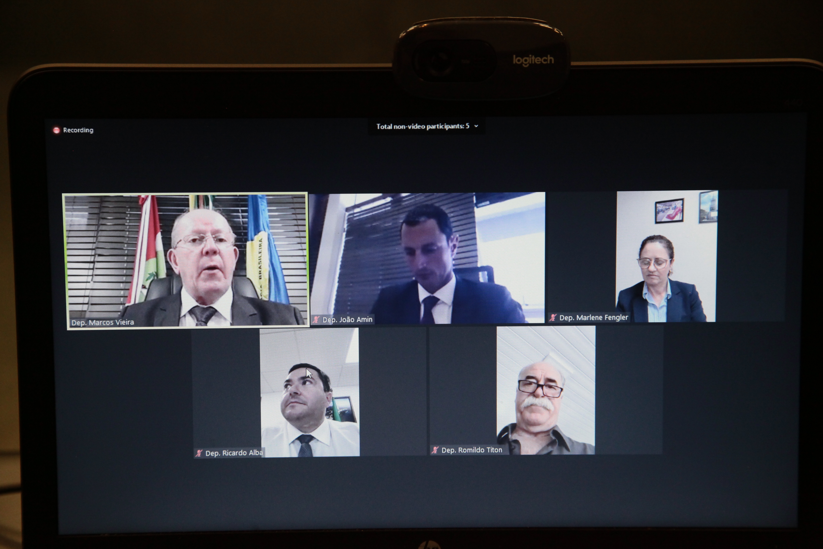 Reunião Virtual da Comissão de Transporte